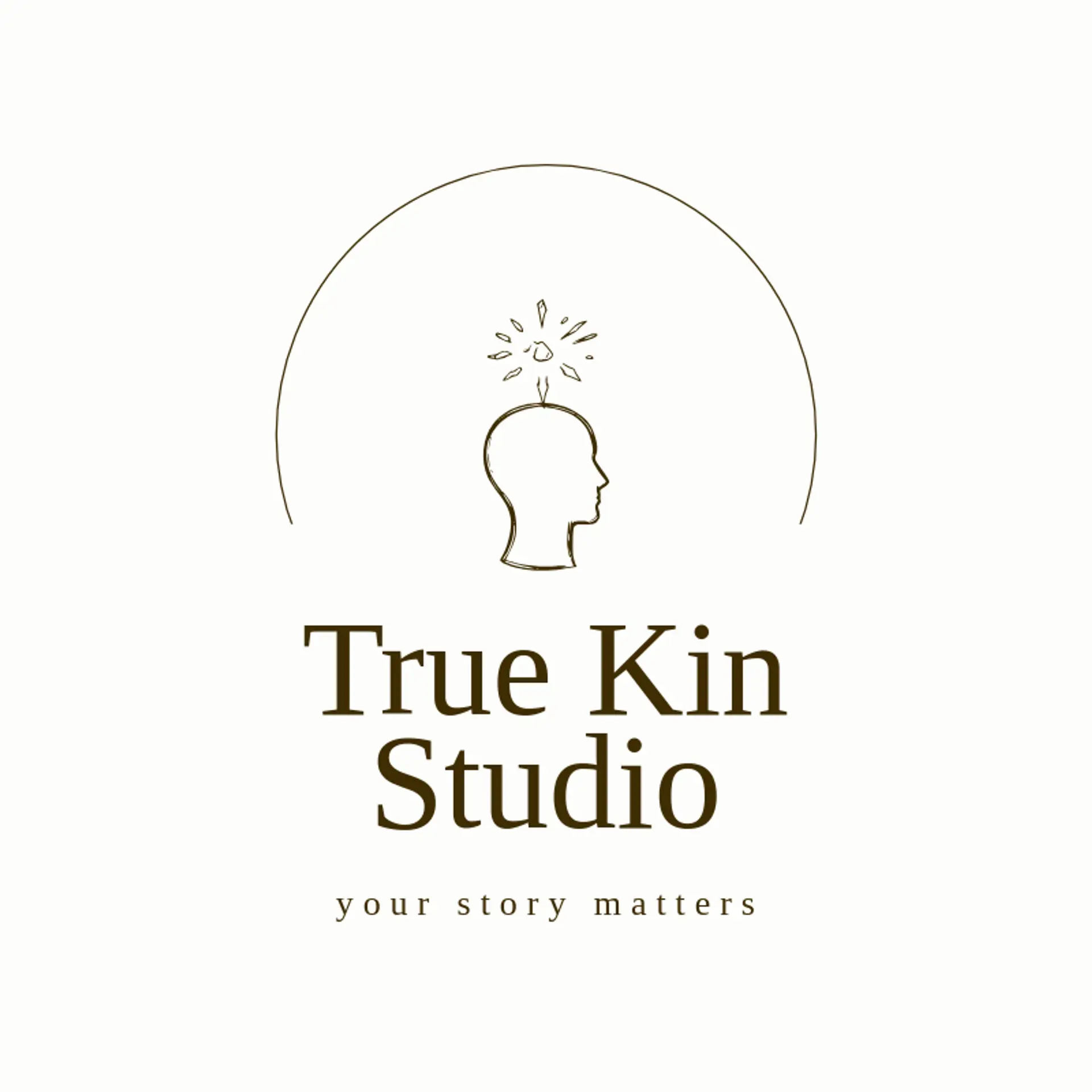 True Kin Studio logo for person