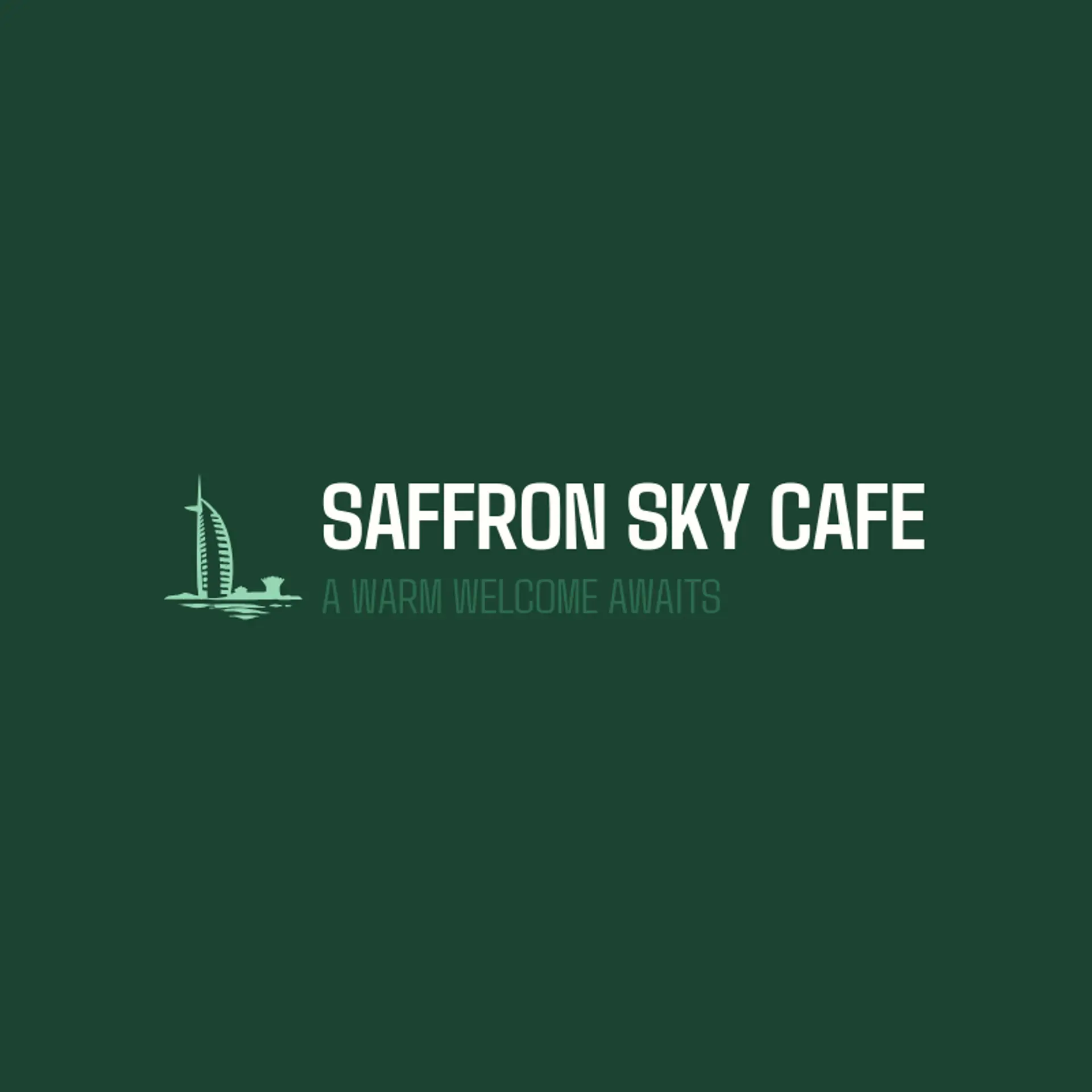 Saffron Sky Cafe logo for dubai