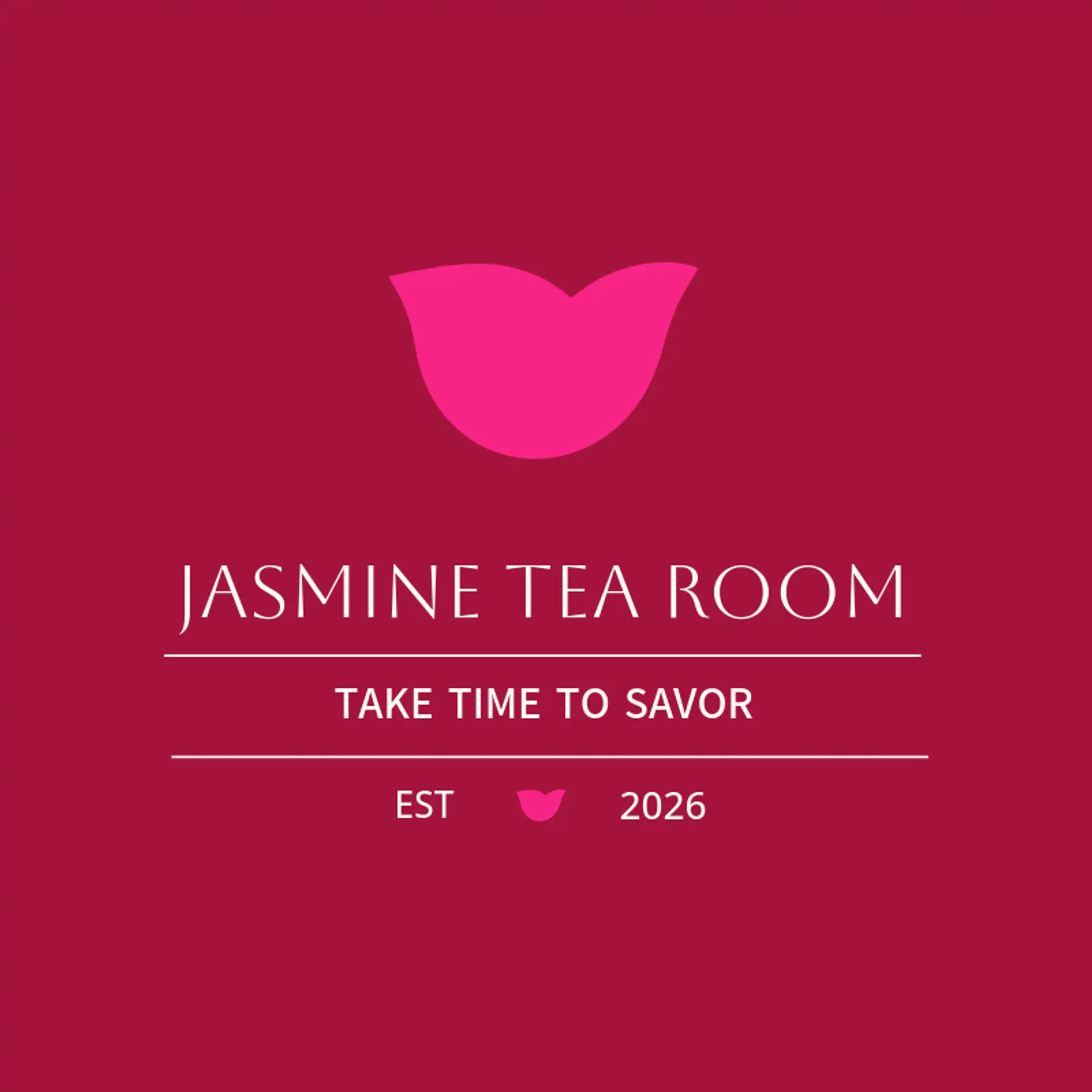 Jasmine Tea Room logo for chinese