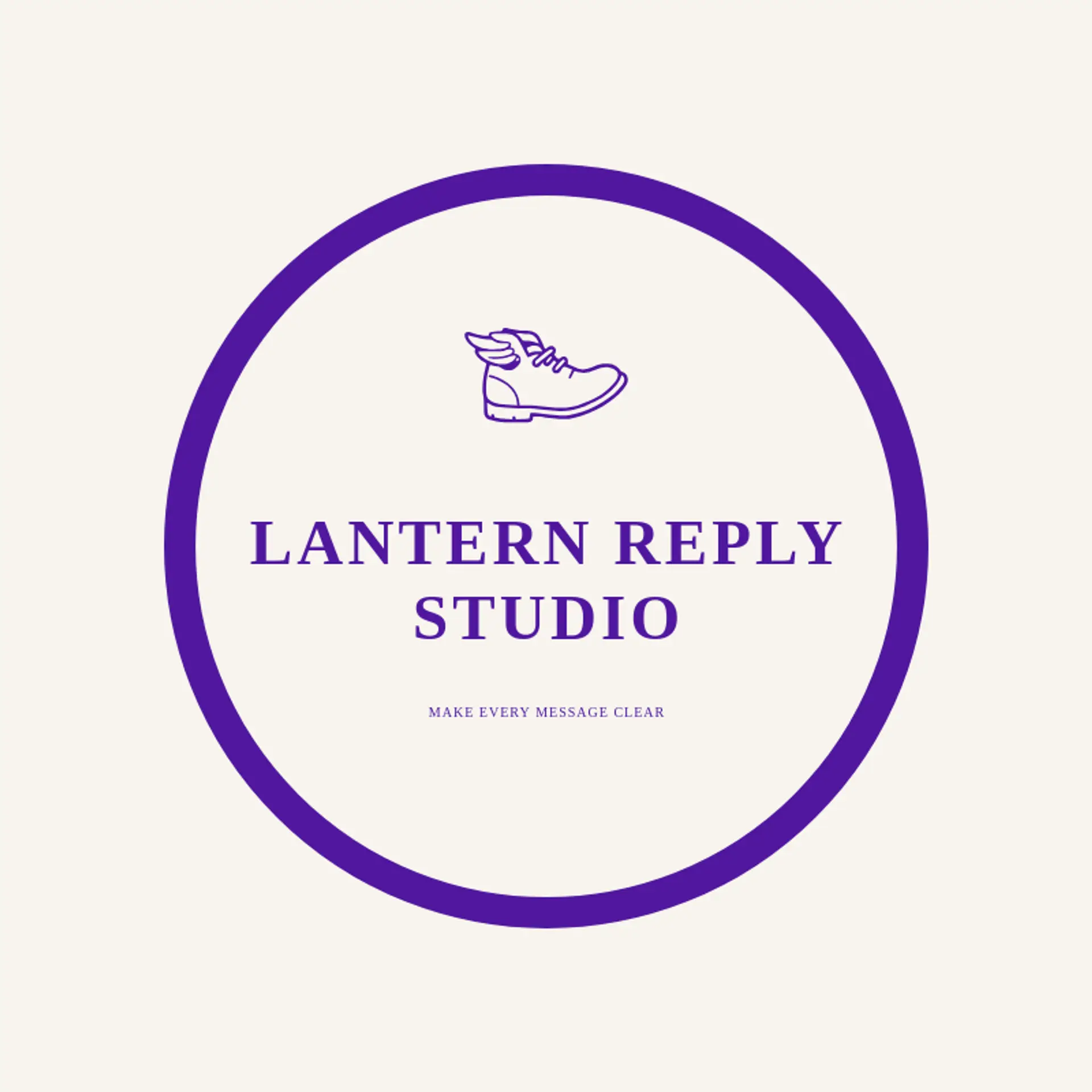 Lantern Reply Studio logo for messenger
