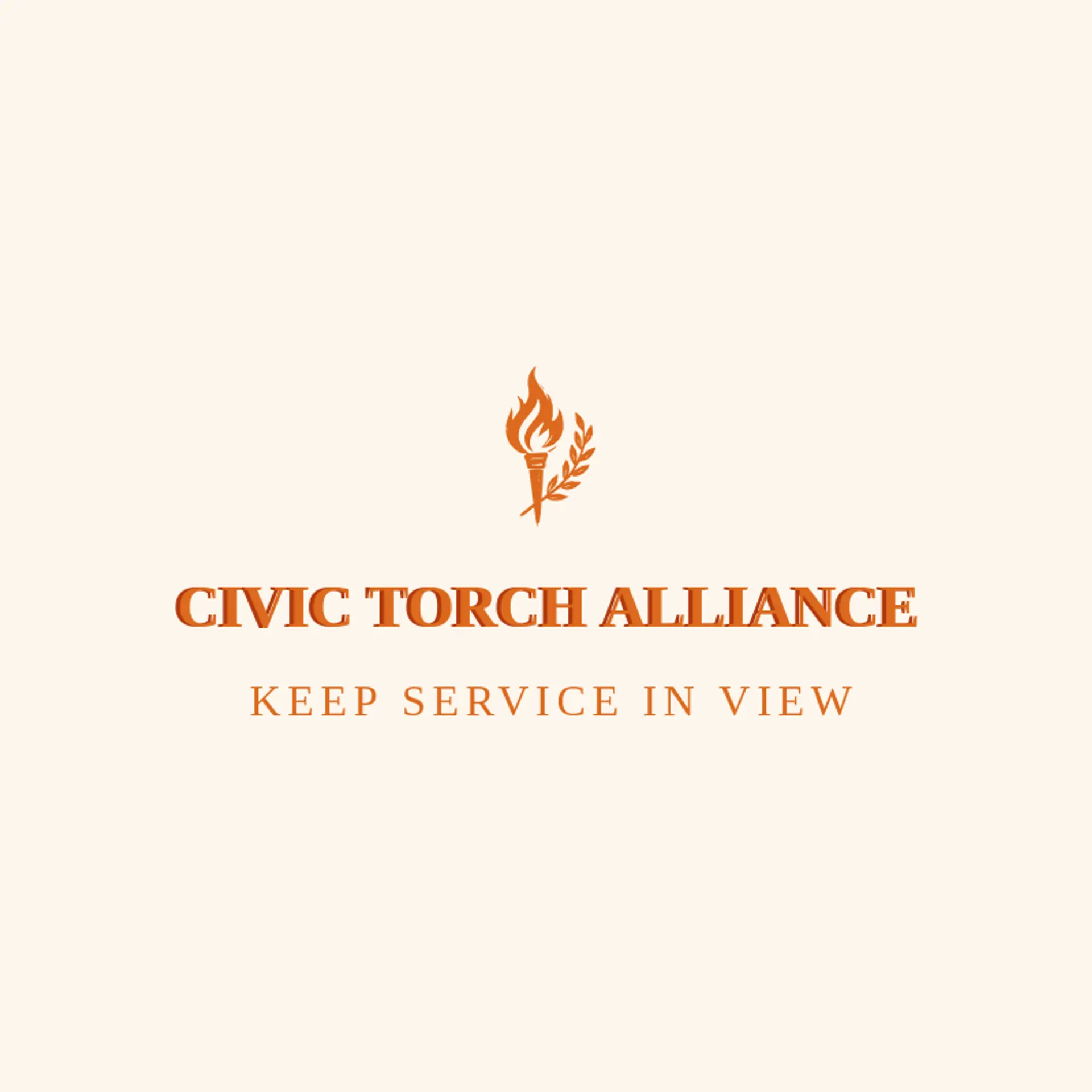 Civic Torch Alliance logo for official