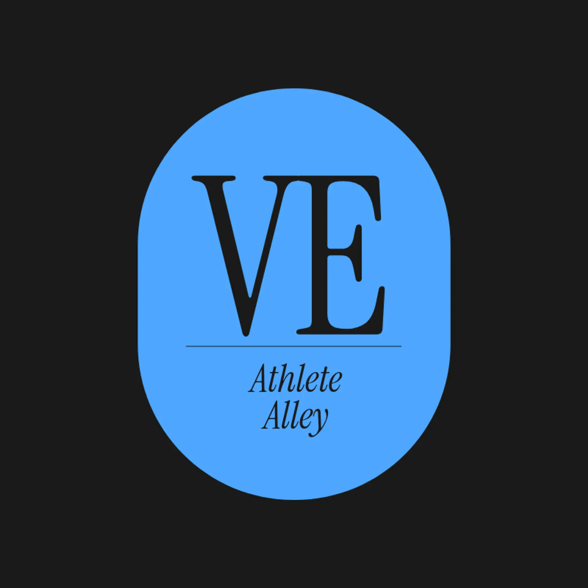 Athlete Alley logo for cool sports