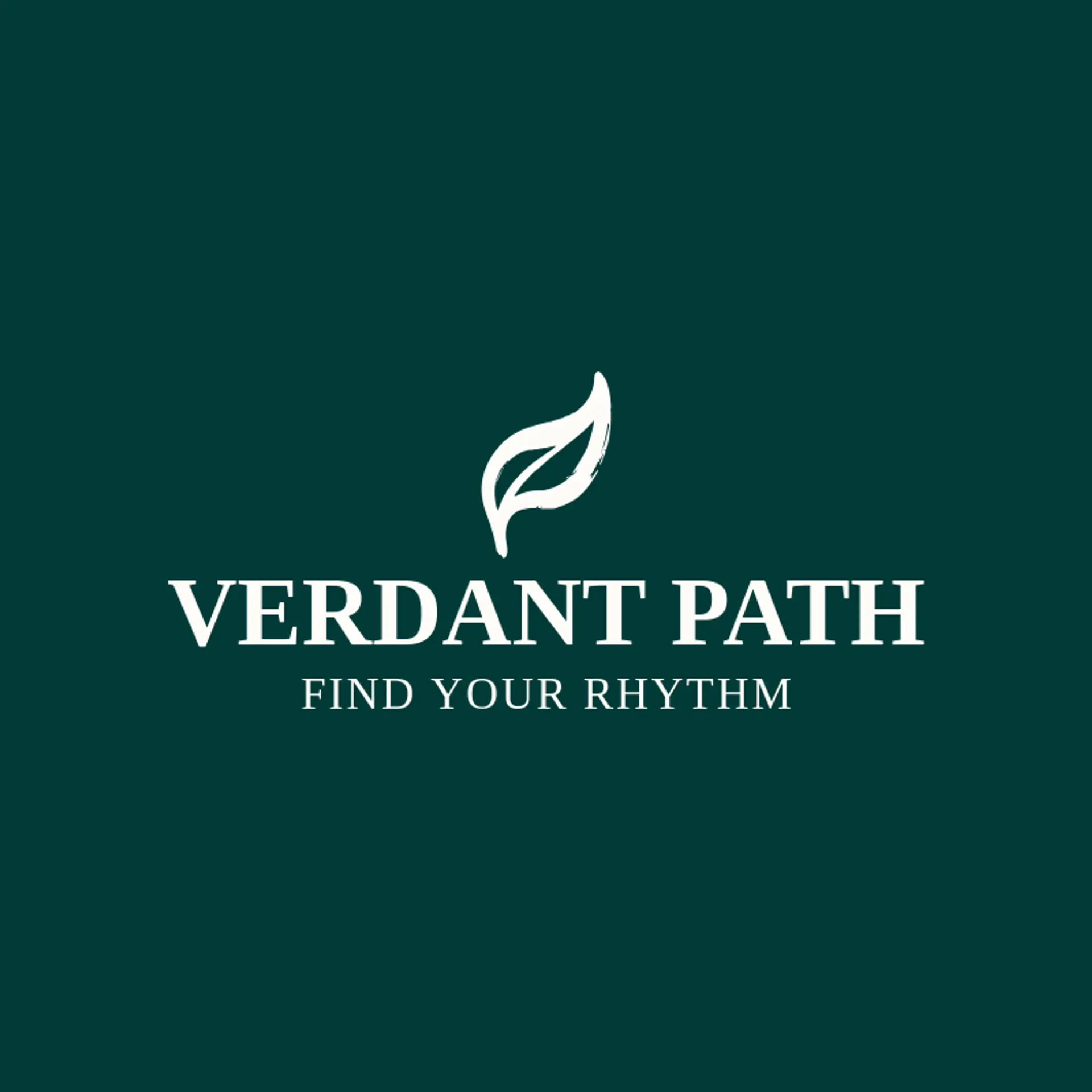 Verdant Path logo for wellness