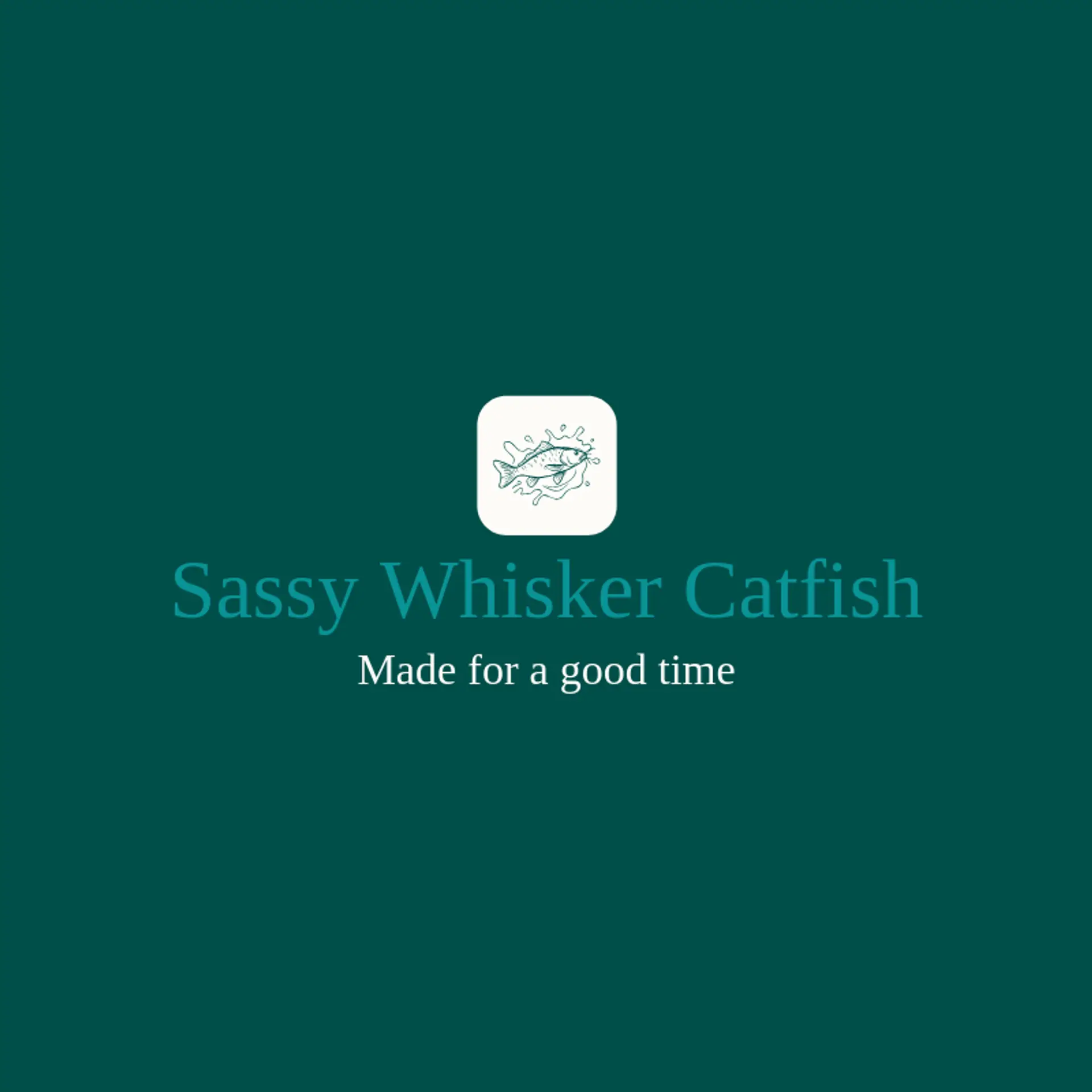 Sassy Whisker Catfish logo for catfish
