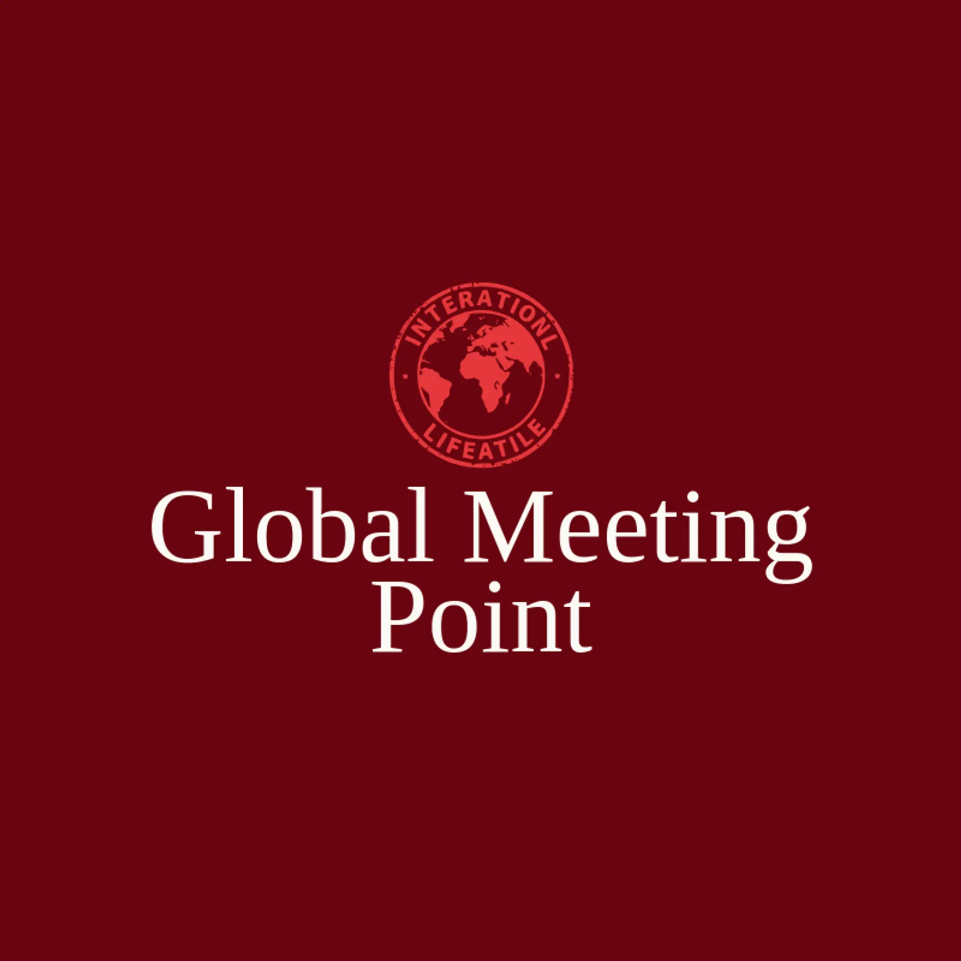 Global Meeting Point logo for international