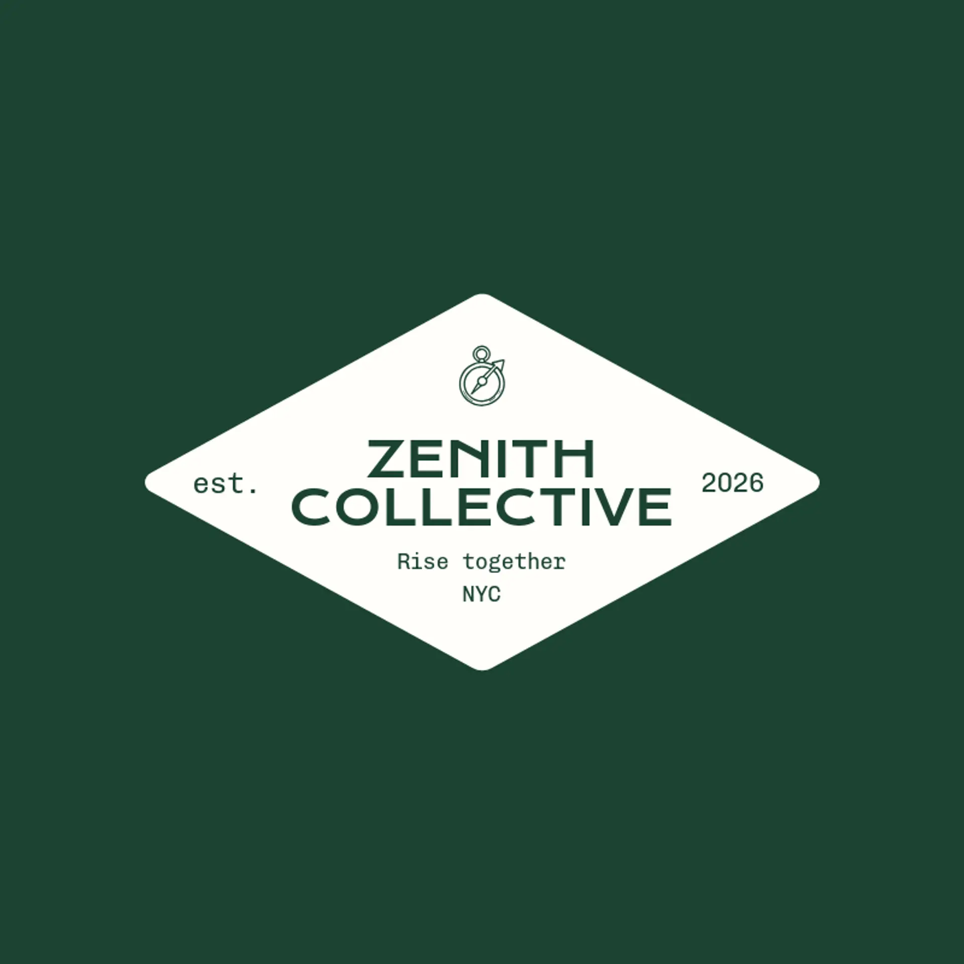 Zenith Collective logo for compass