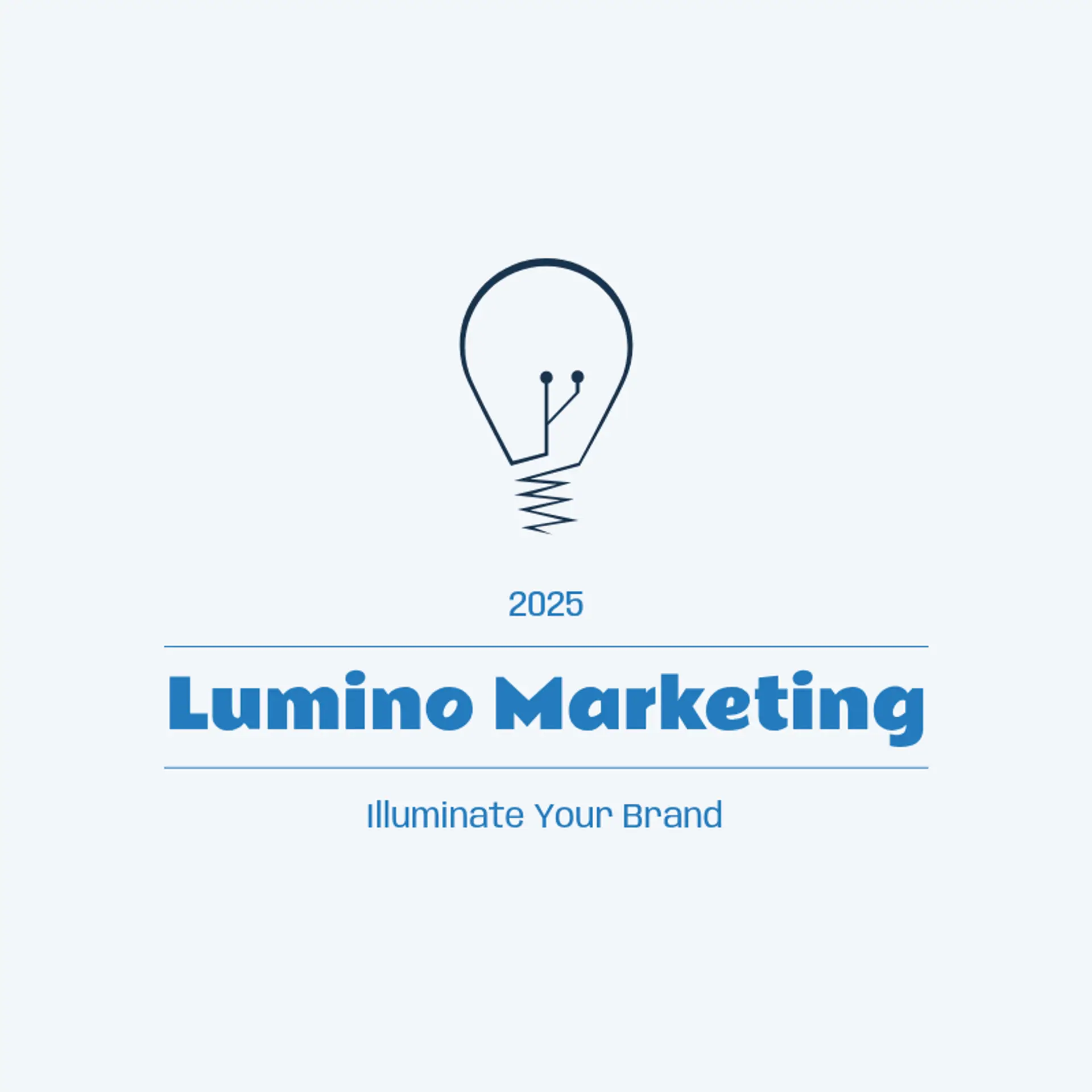 LuminoMark logo for marketing agency