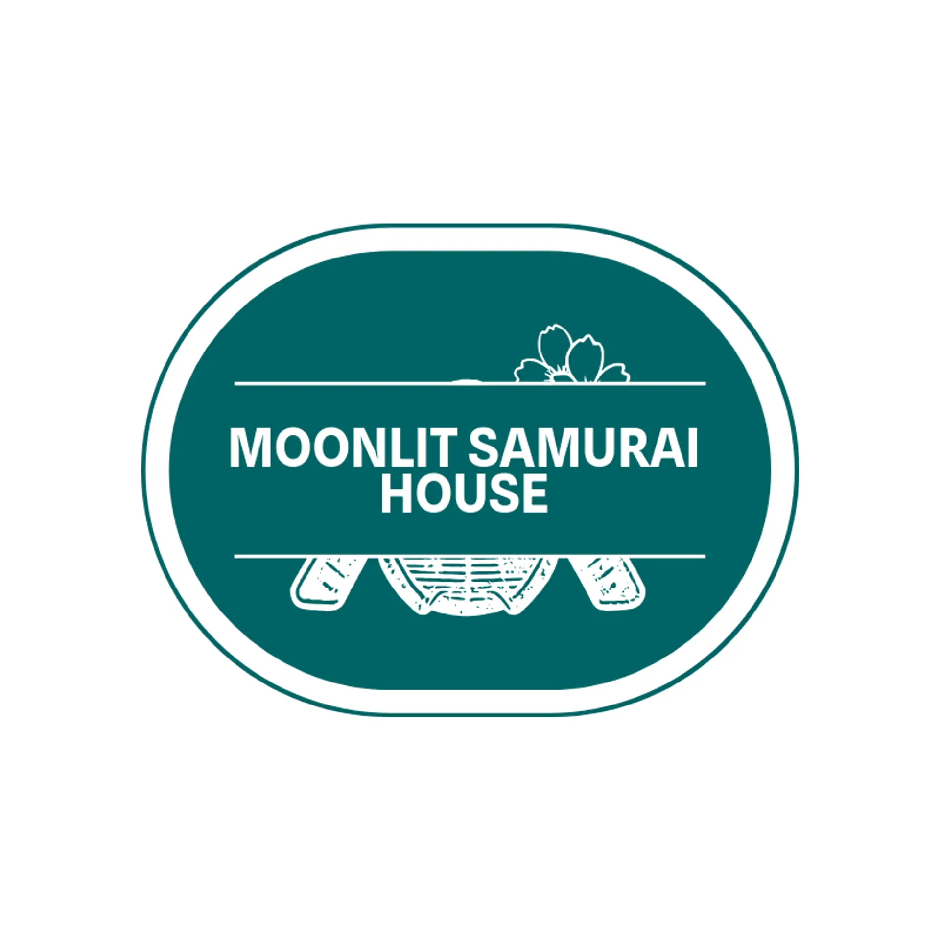 Moonlit Samurai House logo for samurai