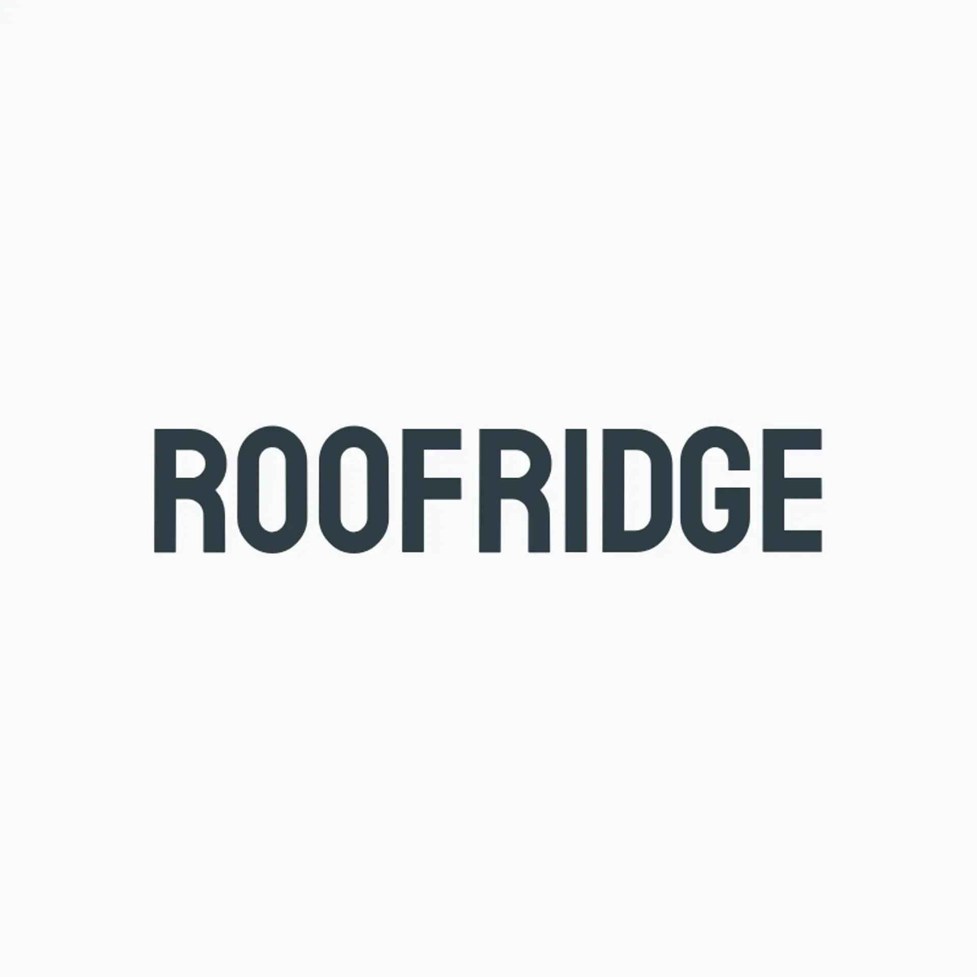 RoofRidge logo for construction house