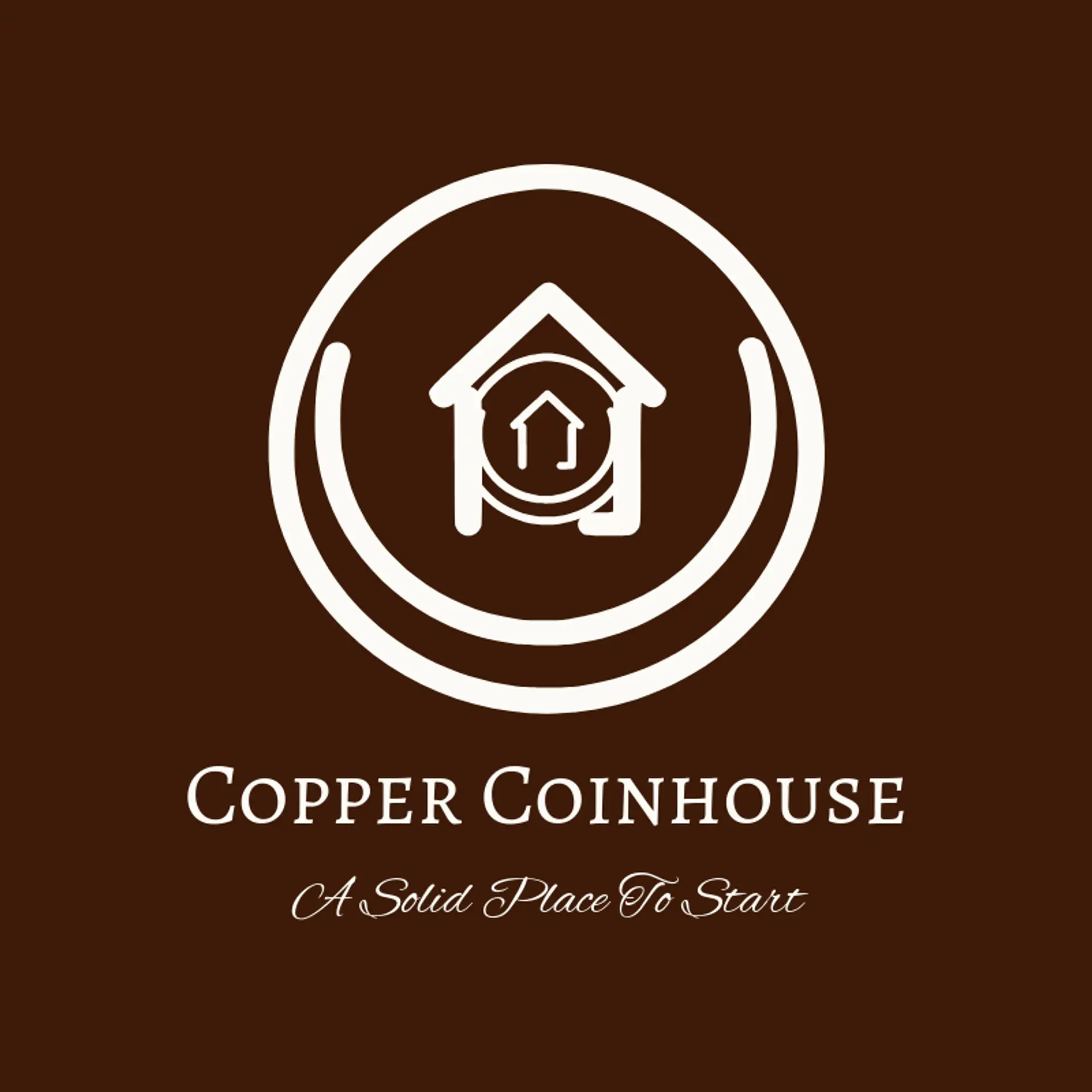 Copper Coinhouse logo for money