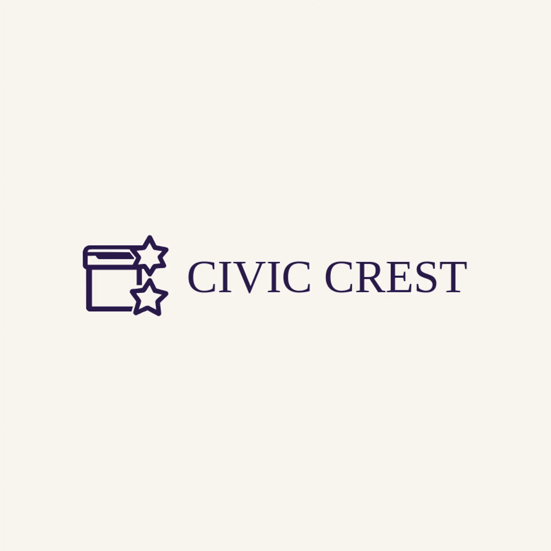 Civic Crest logo for vote