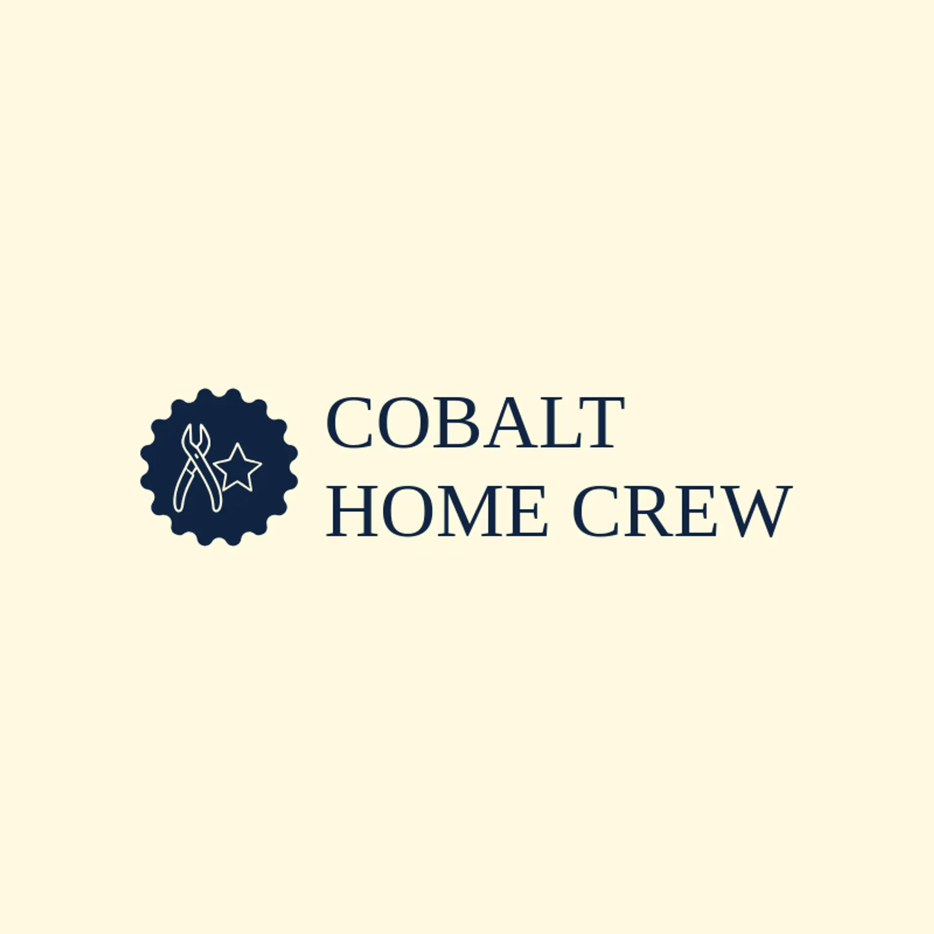 Cobalt Home Crew logo for handyman services