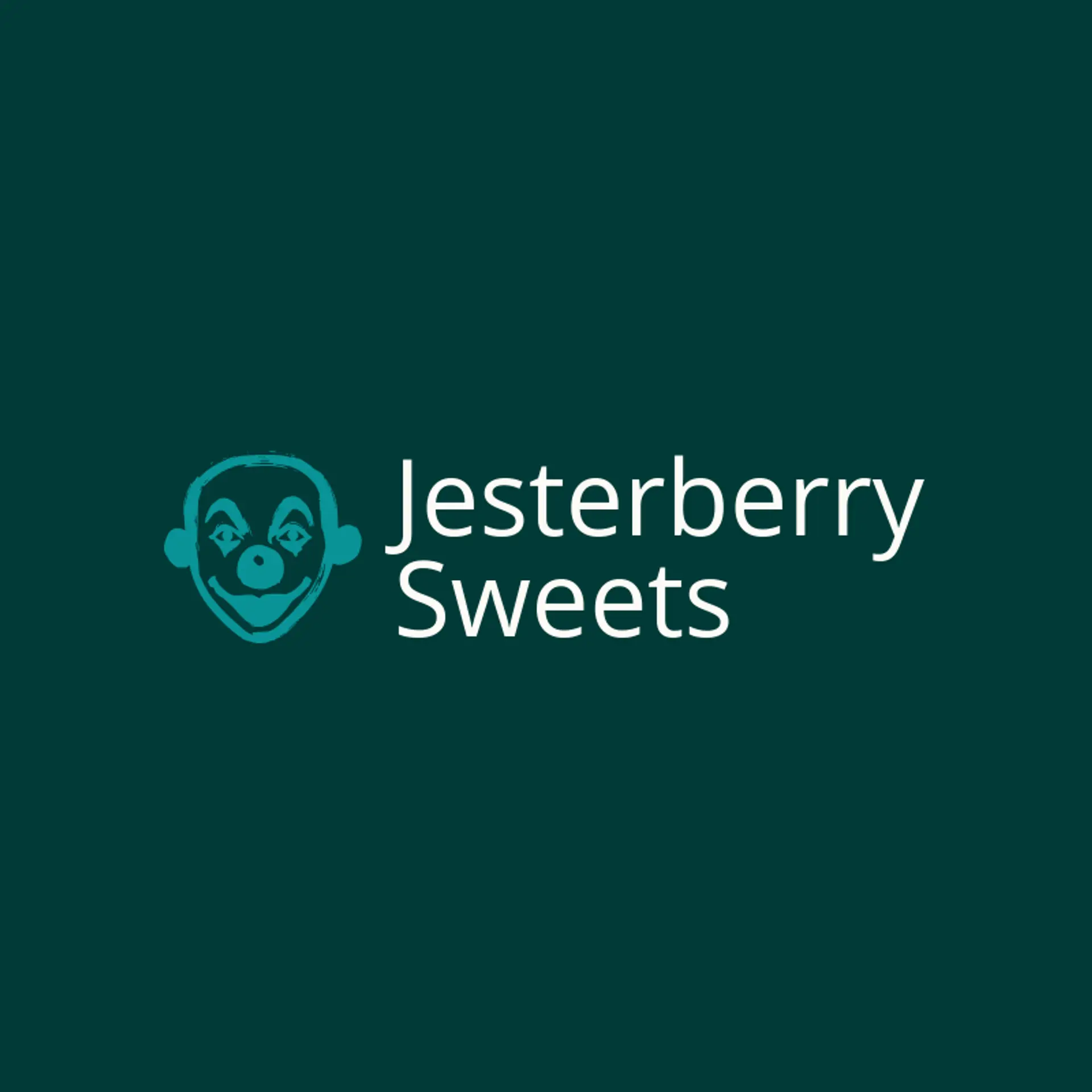 Jesterberry Sweets logo for clown