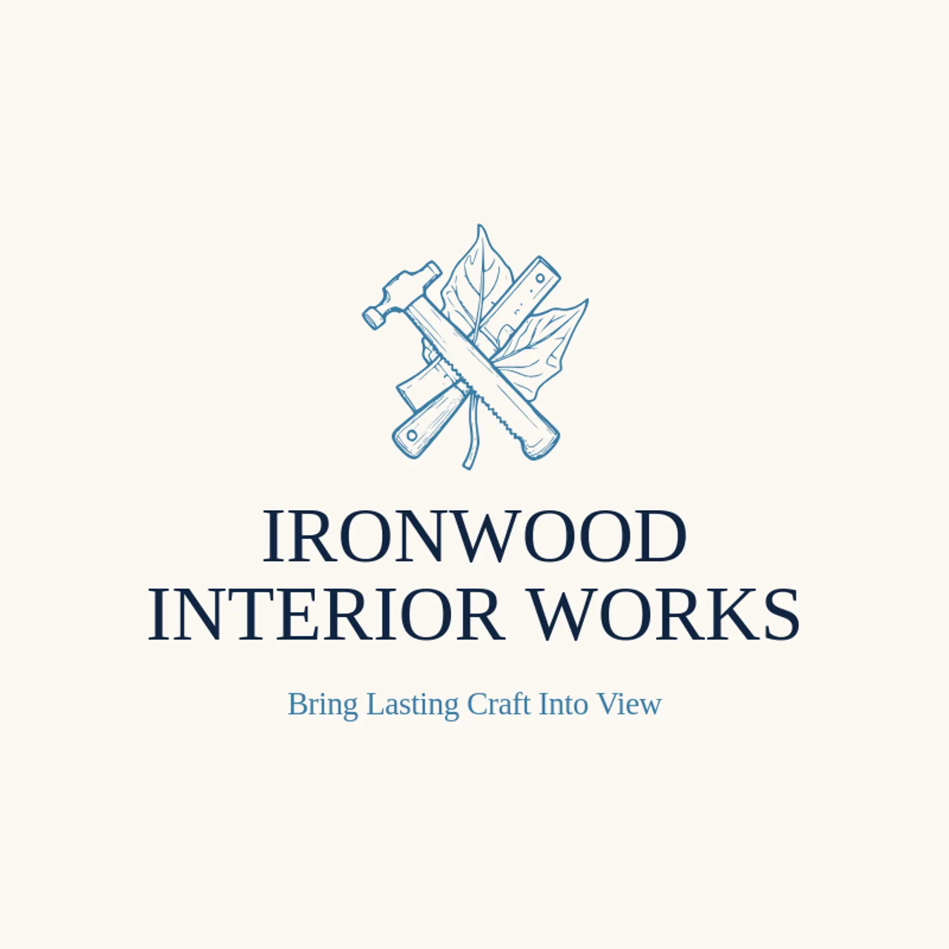 Ironwood Interior Works logo for remodeling