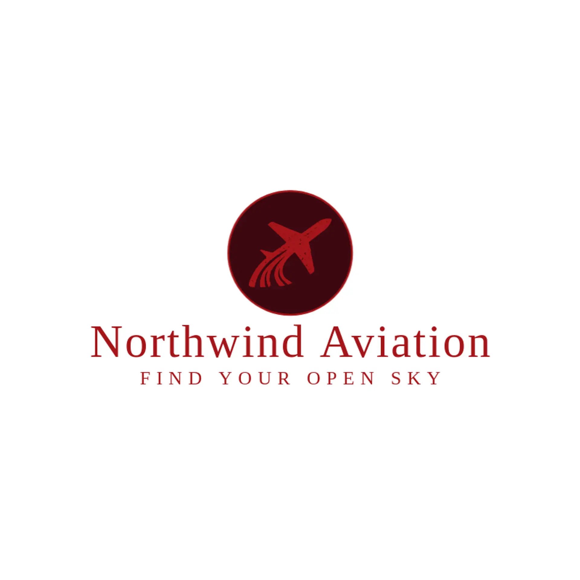 Northwind Aviation logo for plane