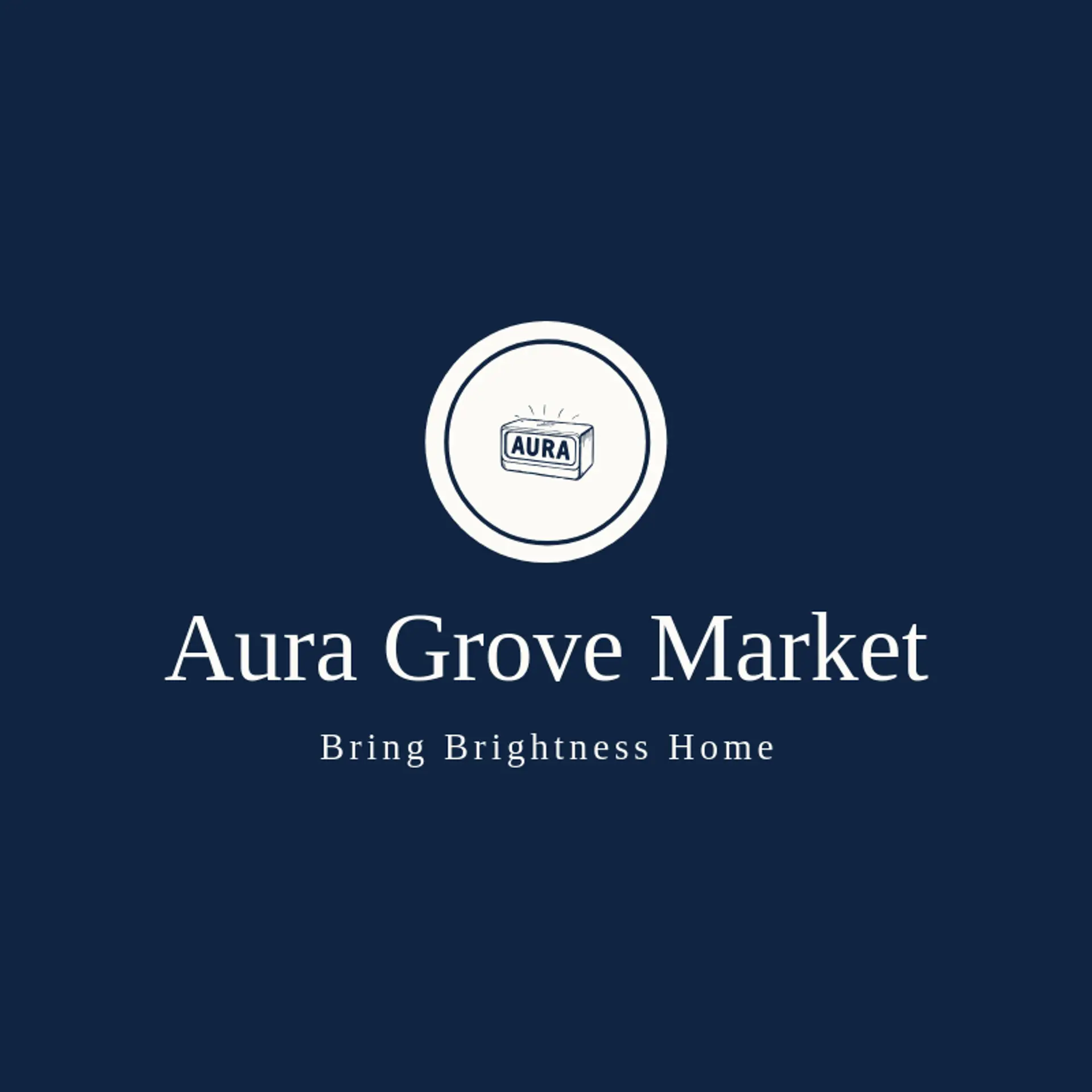 Aura Grove Market logo for aura