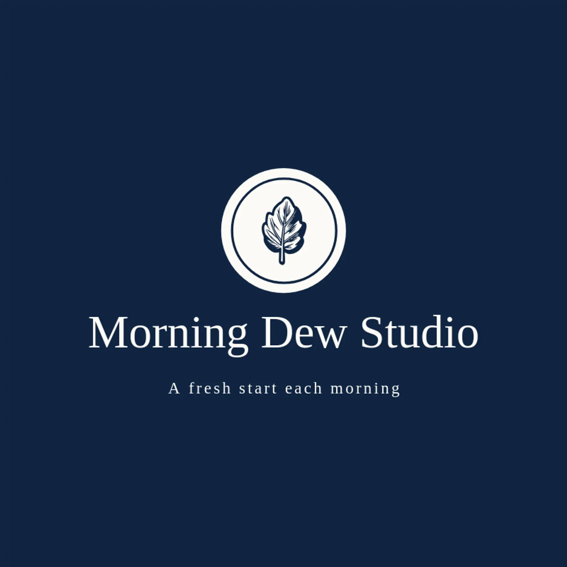 Morning Dew Studio logo for skin