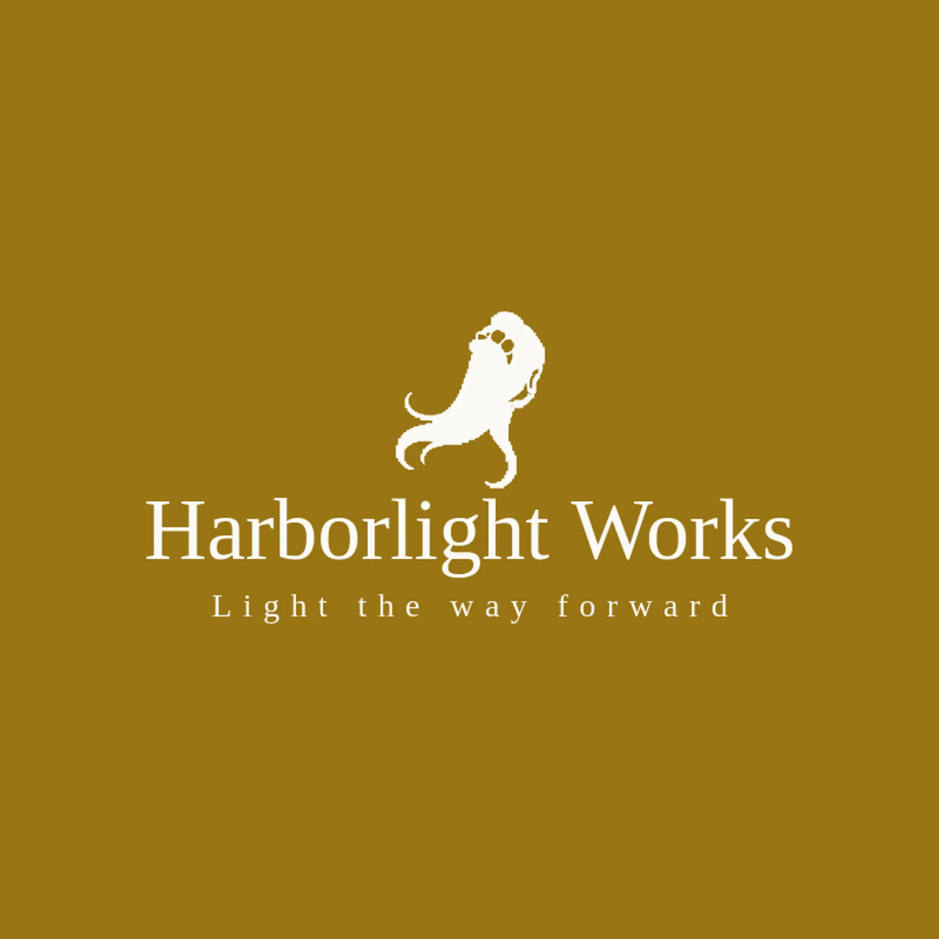 Harborlight Works logo for kraken