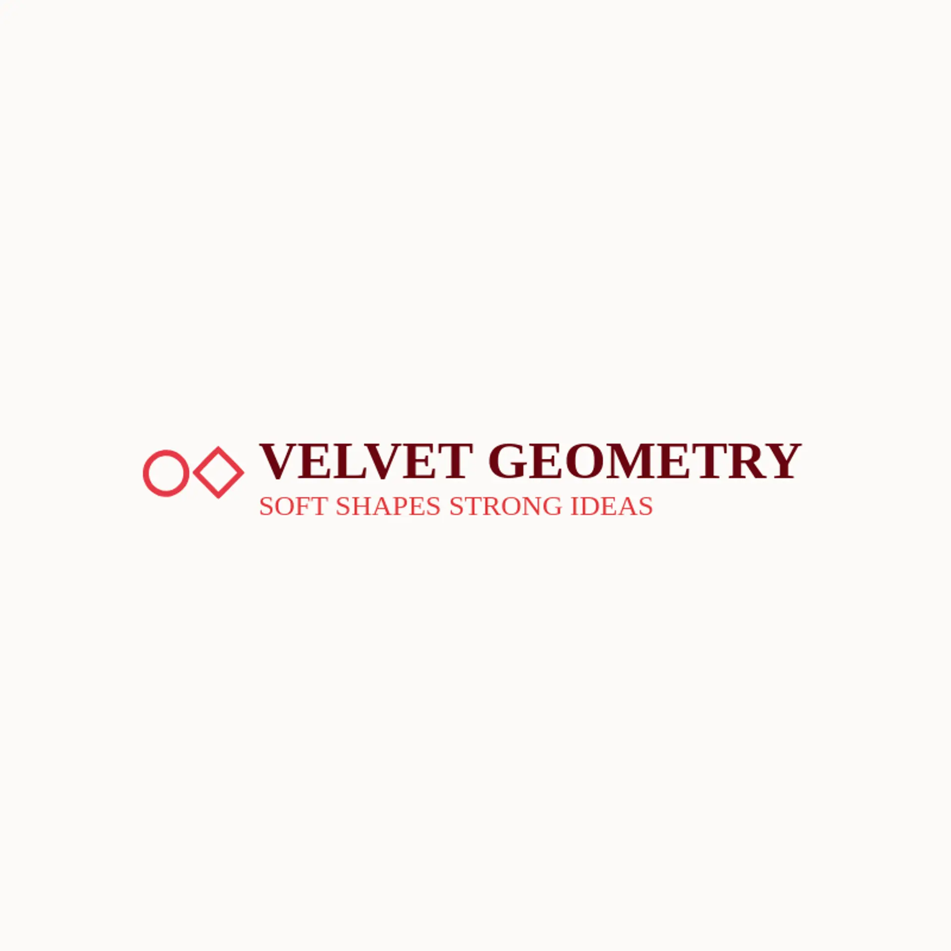Velvet Geometry logo for sphere