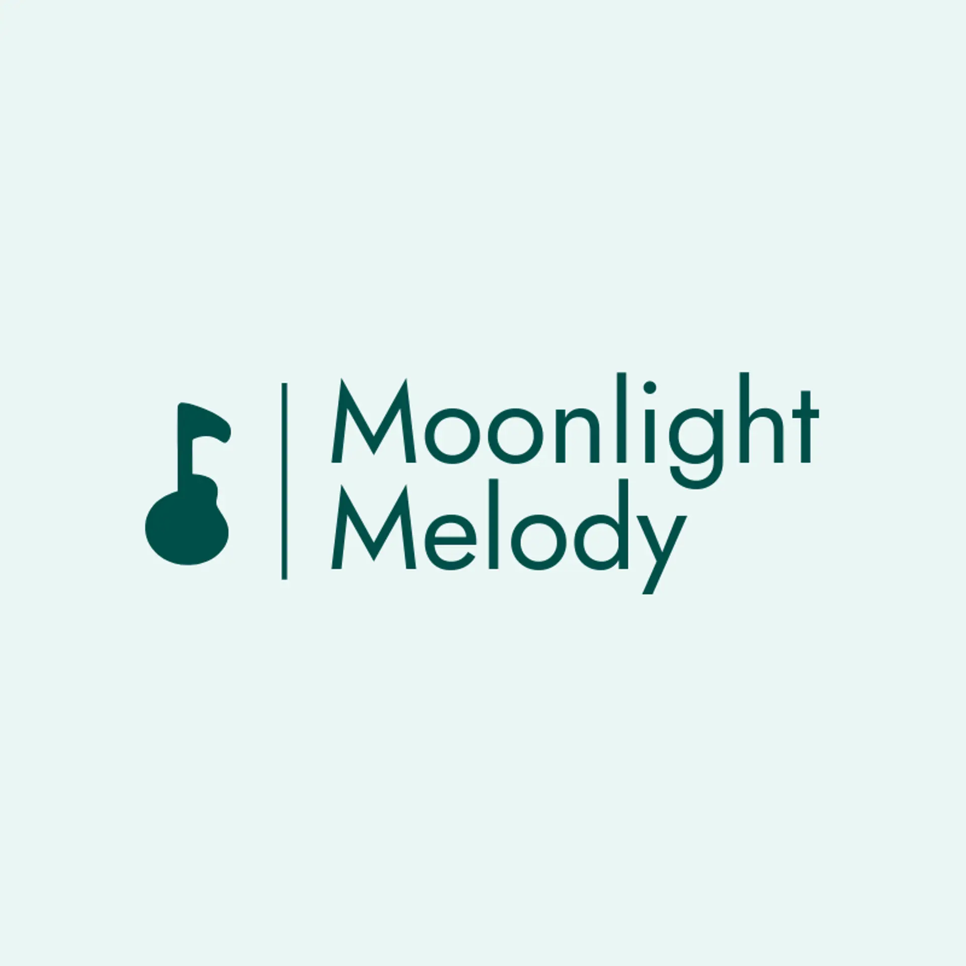 Moonlight Melody logo for guitar