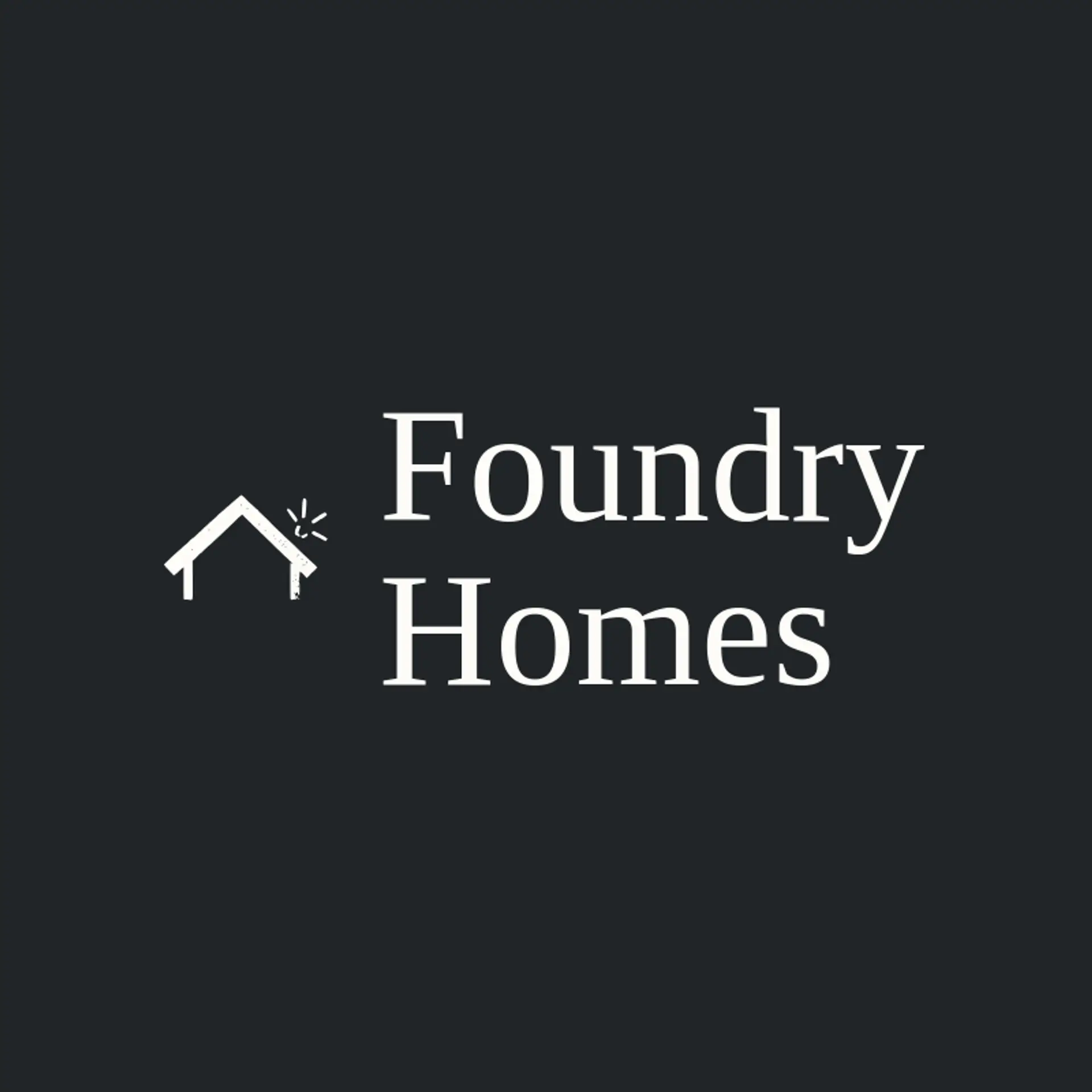 Foundry Homes logo for housing