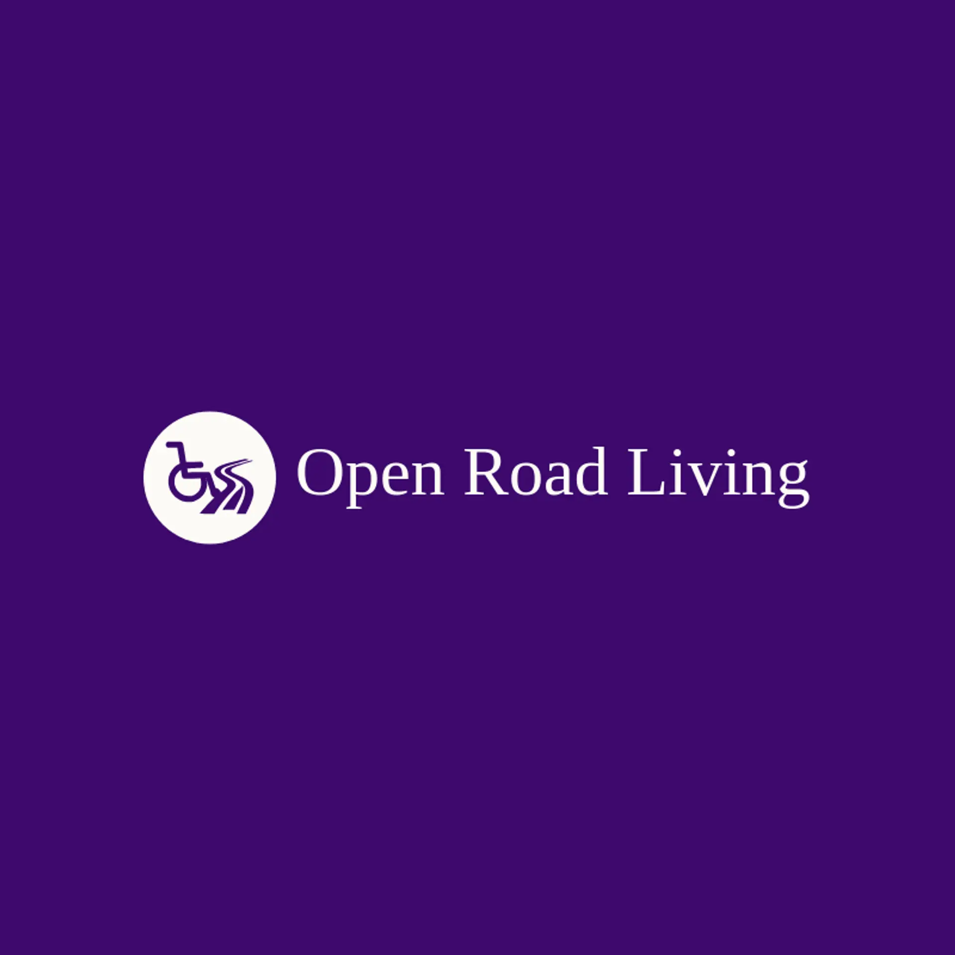 Open Road Living logo for wheelchair