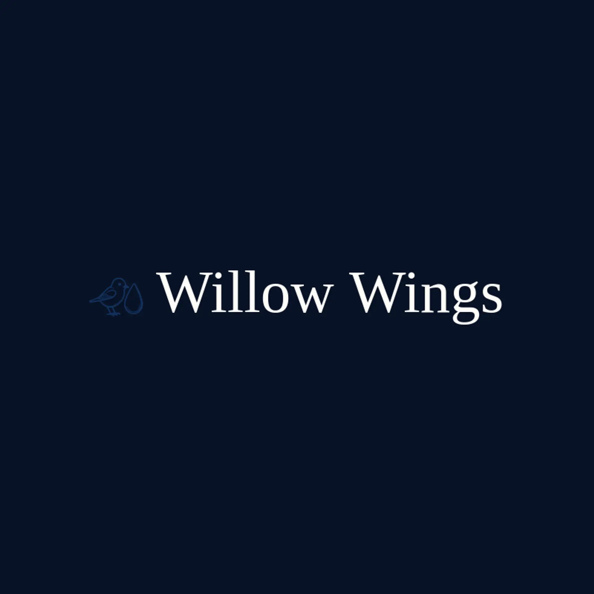 Willow Wings logo for finch