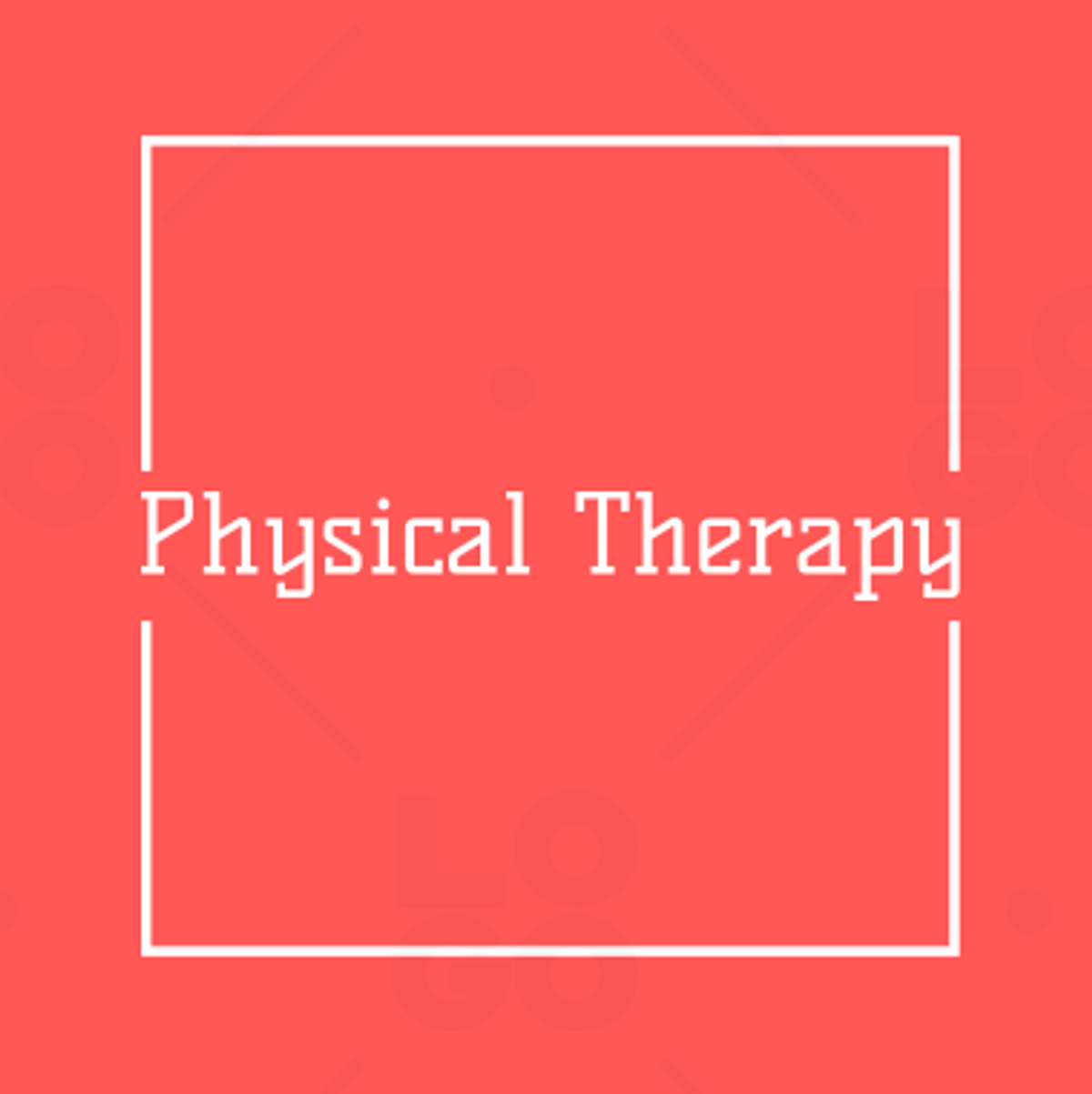 Physical Therapy Logo Maker