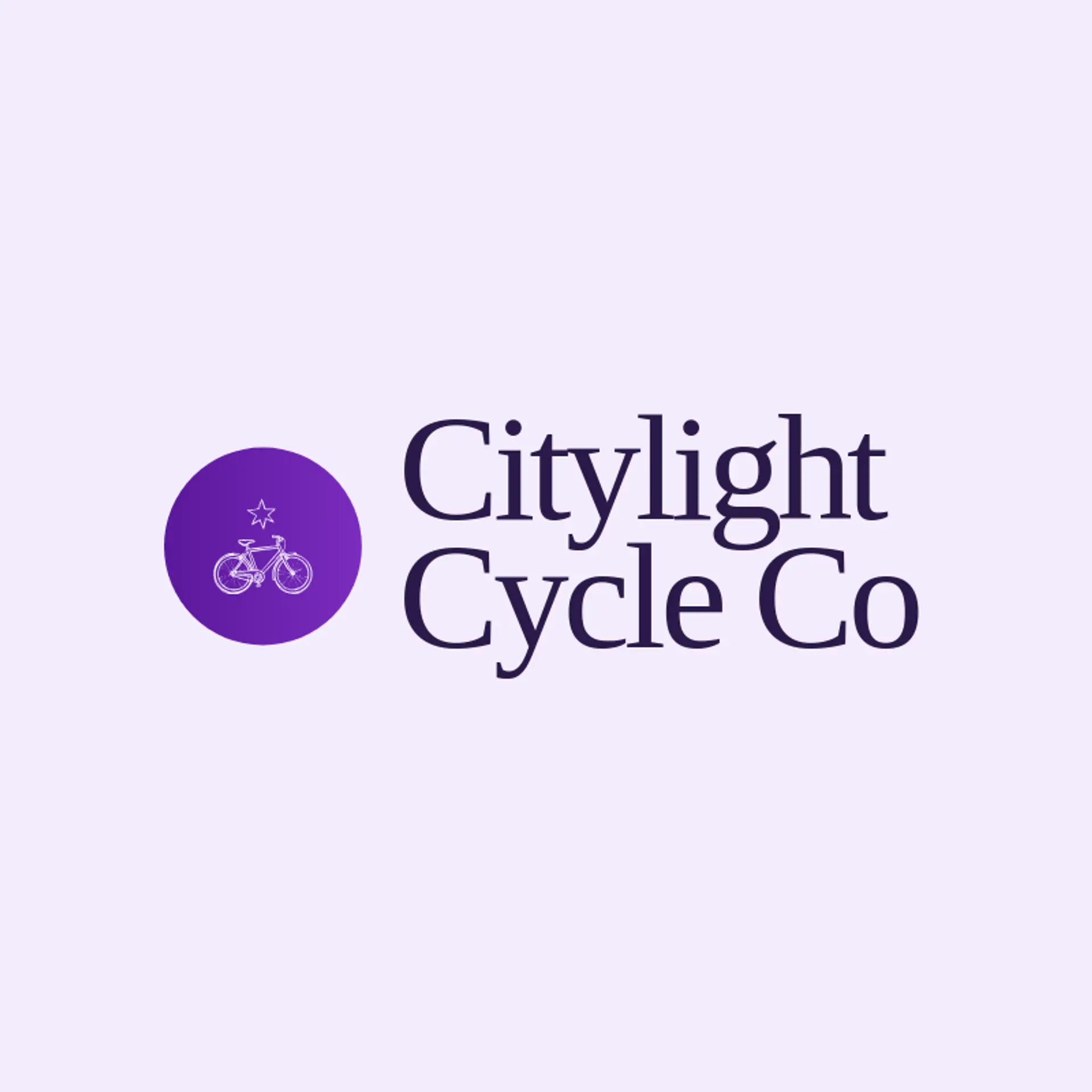 Citylight Cycle Co logo for cycling