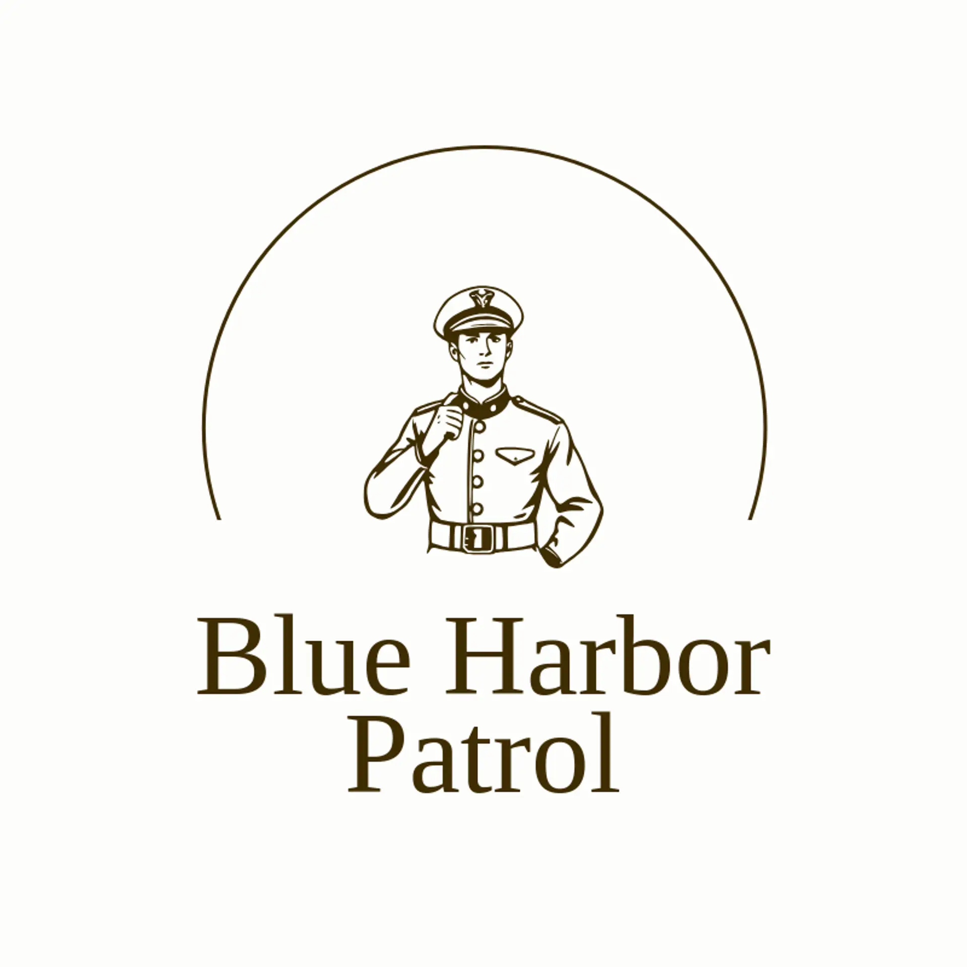 Blue Harbor Patrol logo for coast guard