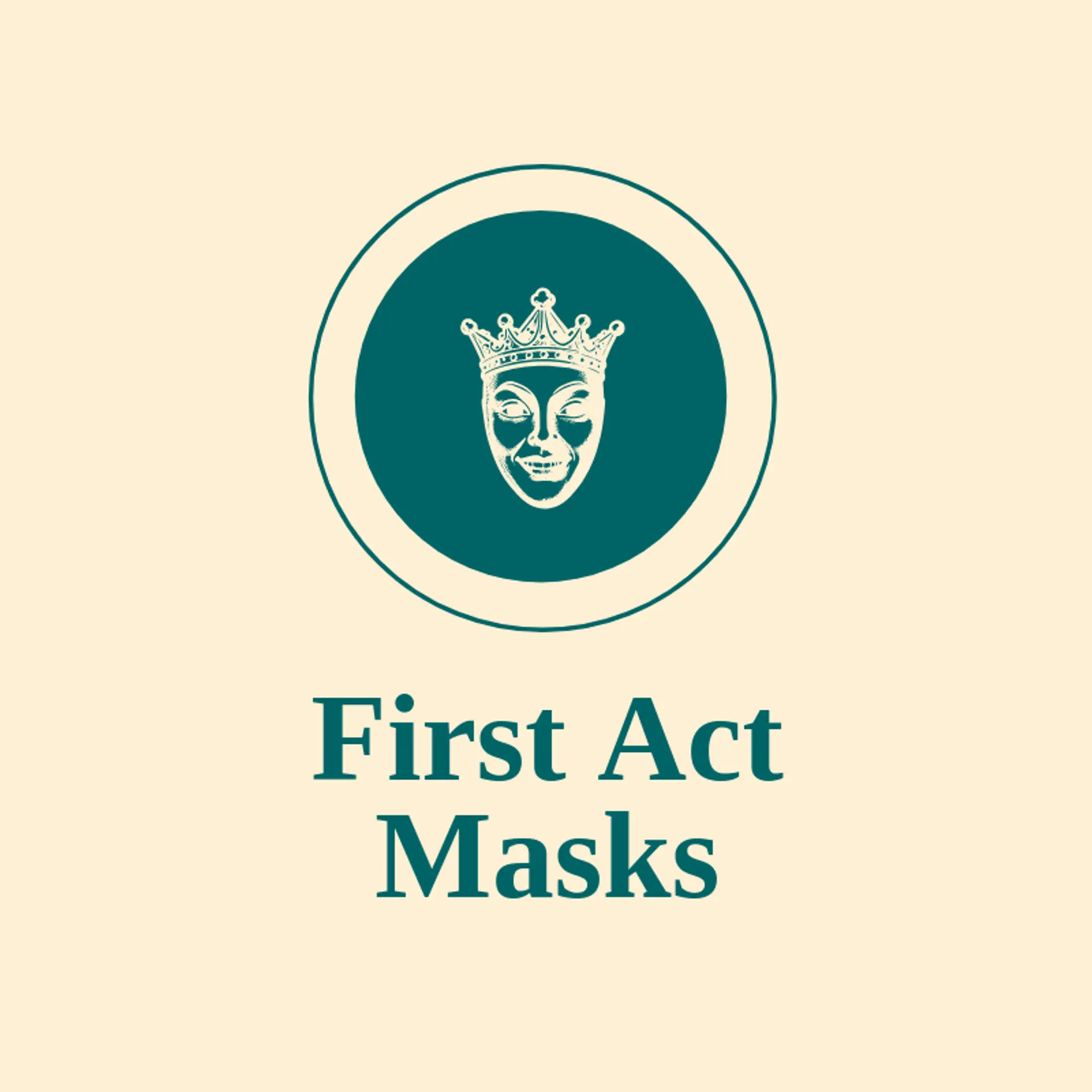 First Act Masks logo for theatre
