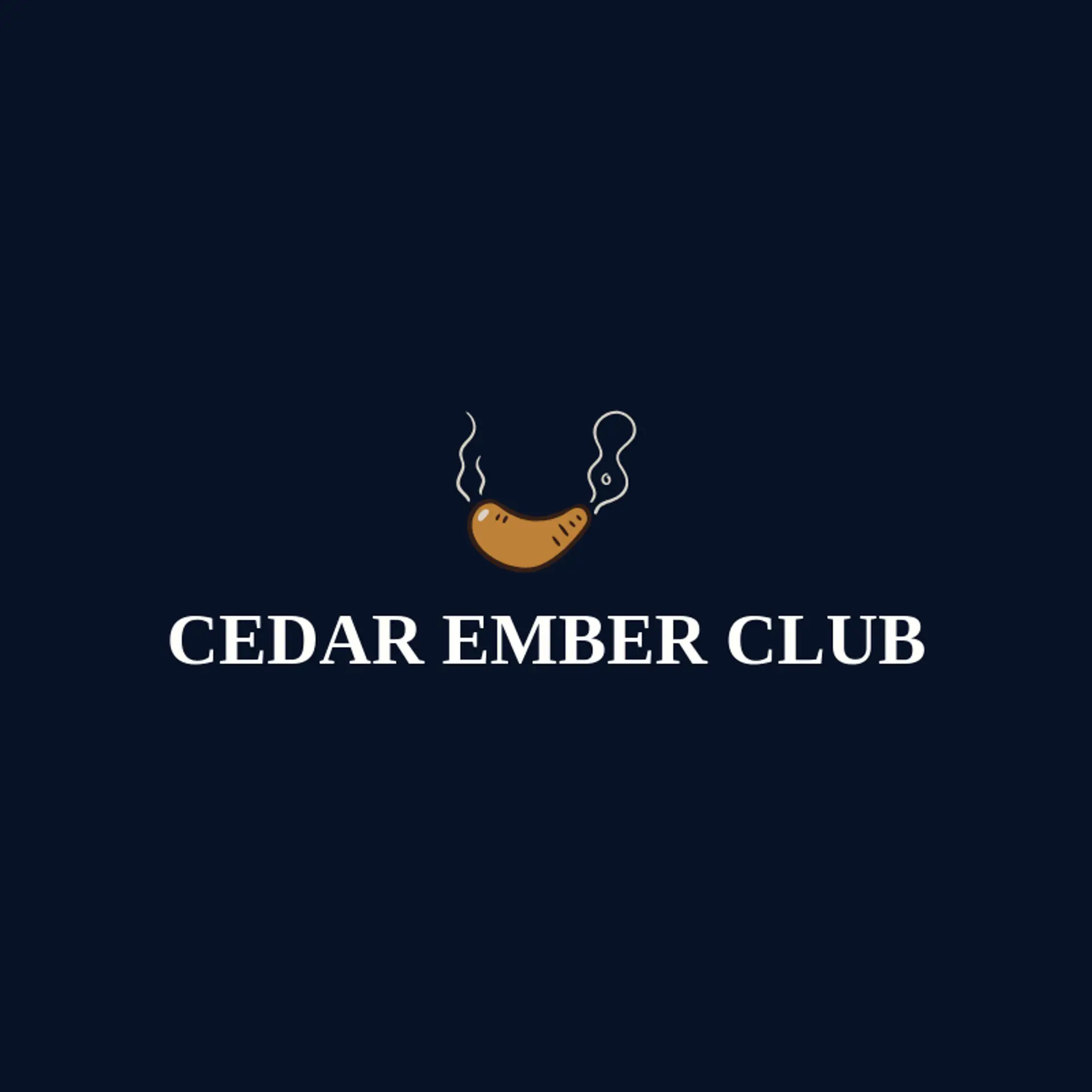 Cedar Ember Club logo for cigar