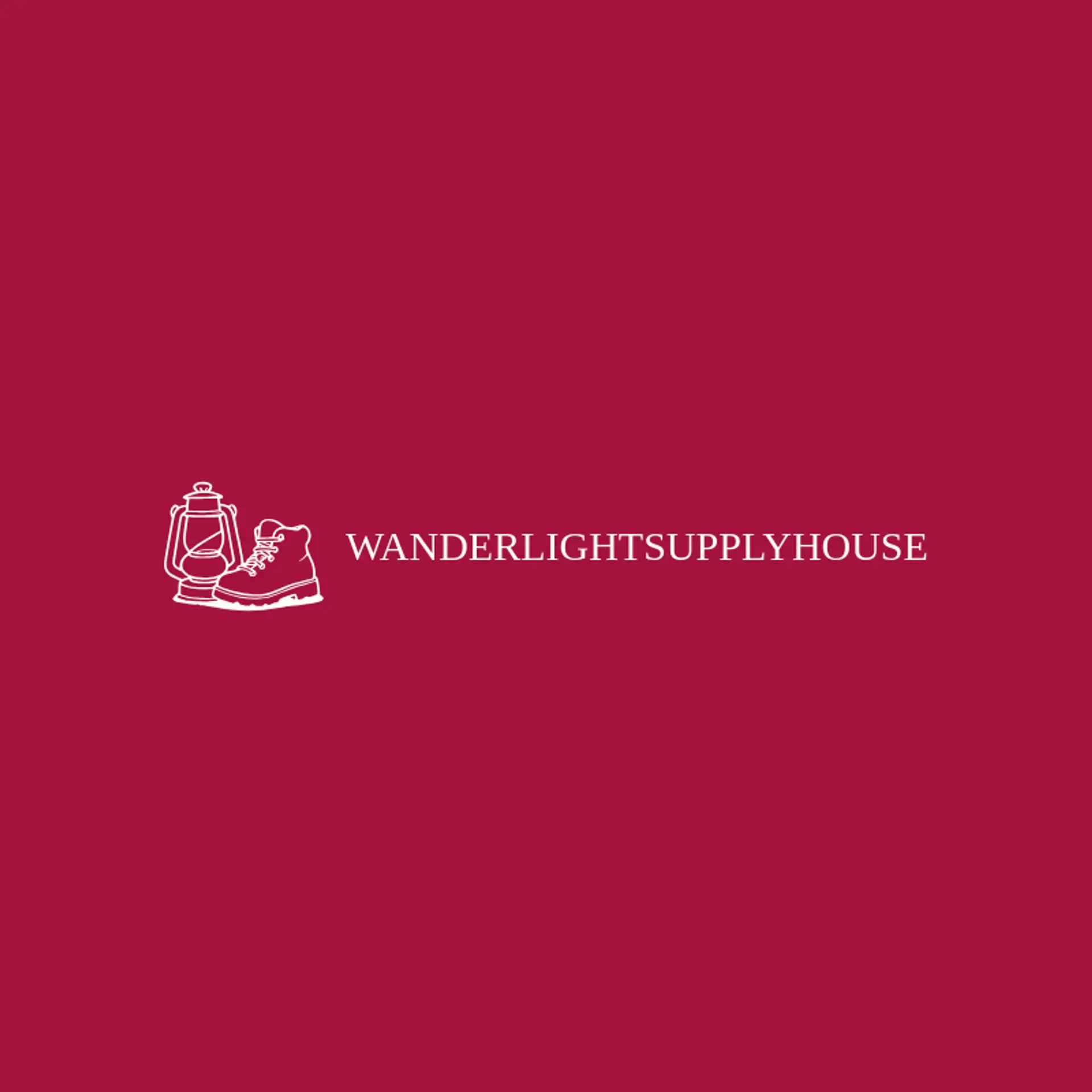 Wanderlight Supply House logo for lantern