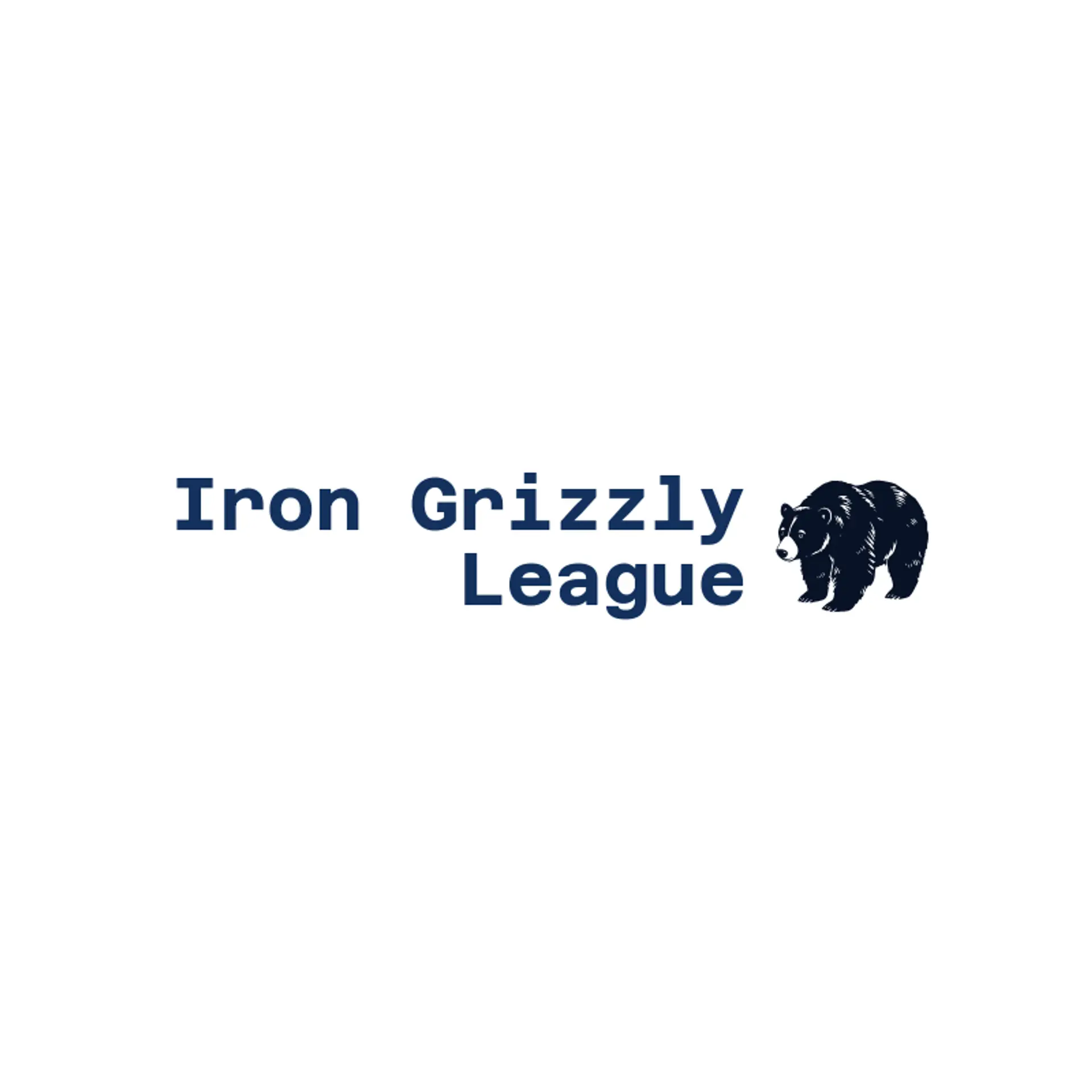 Iron Grizzly League logo for grizzly
