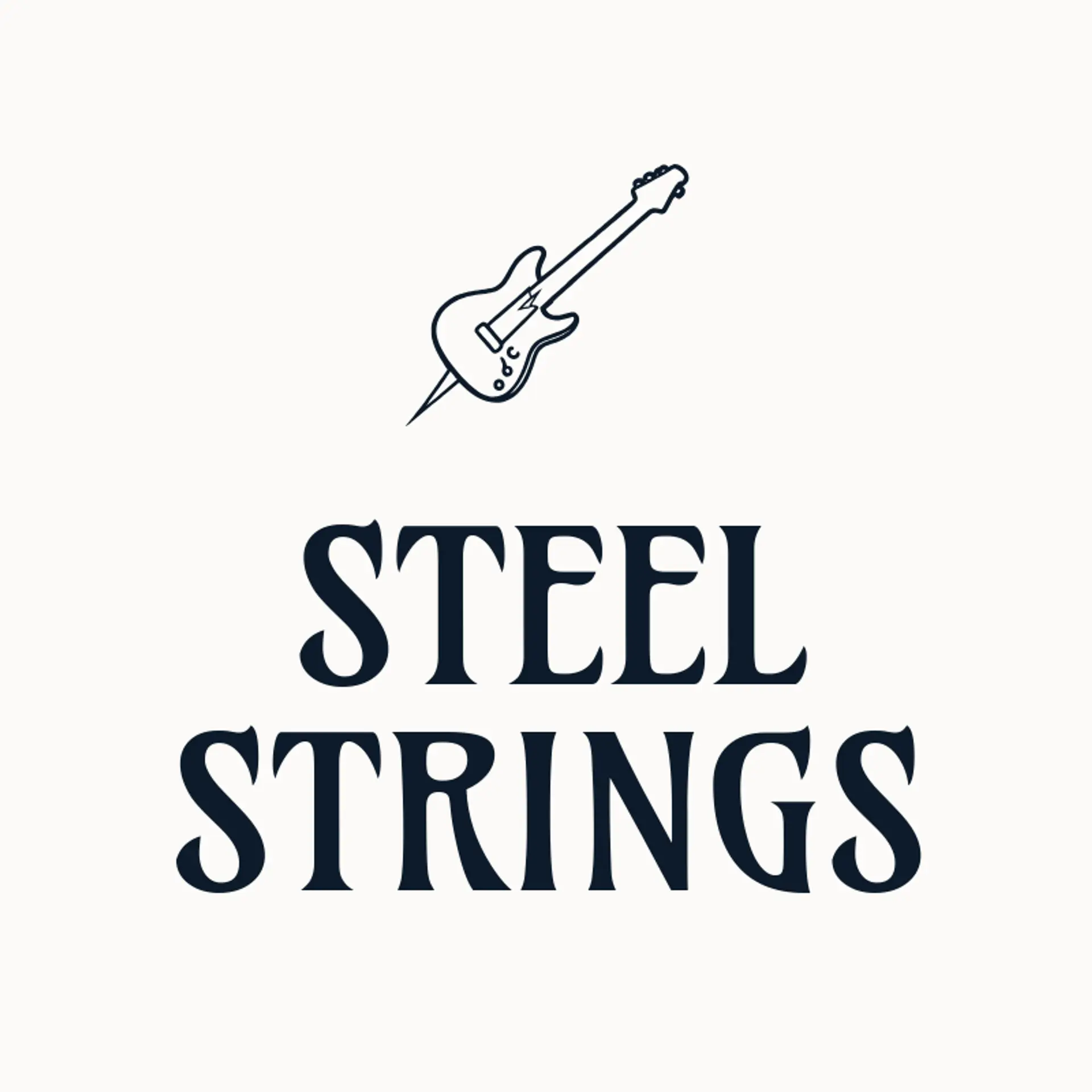Steel Strings logo for metal band