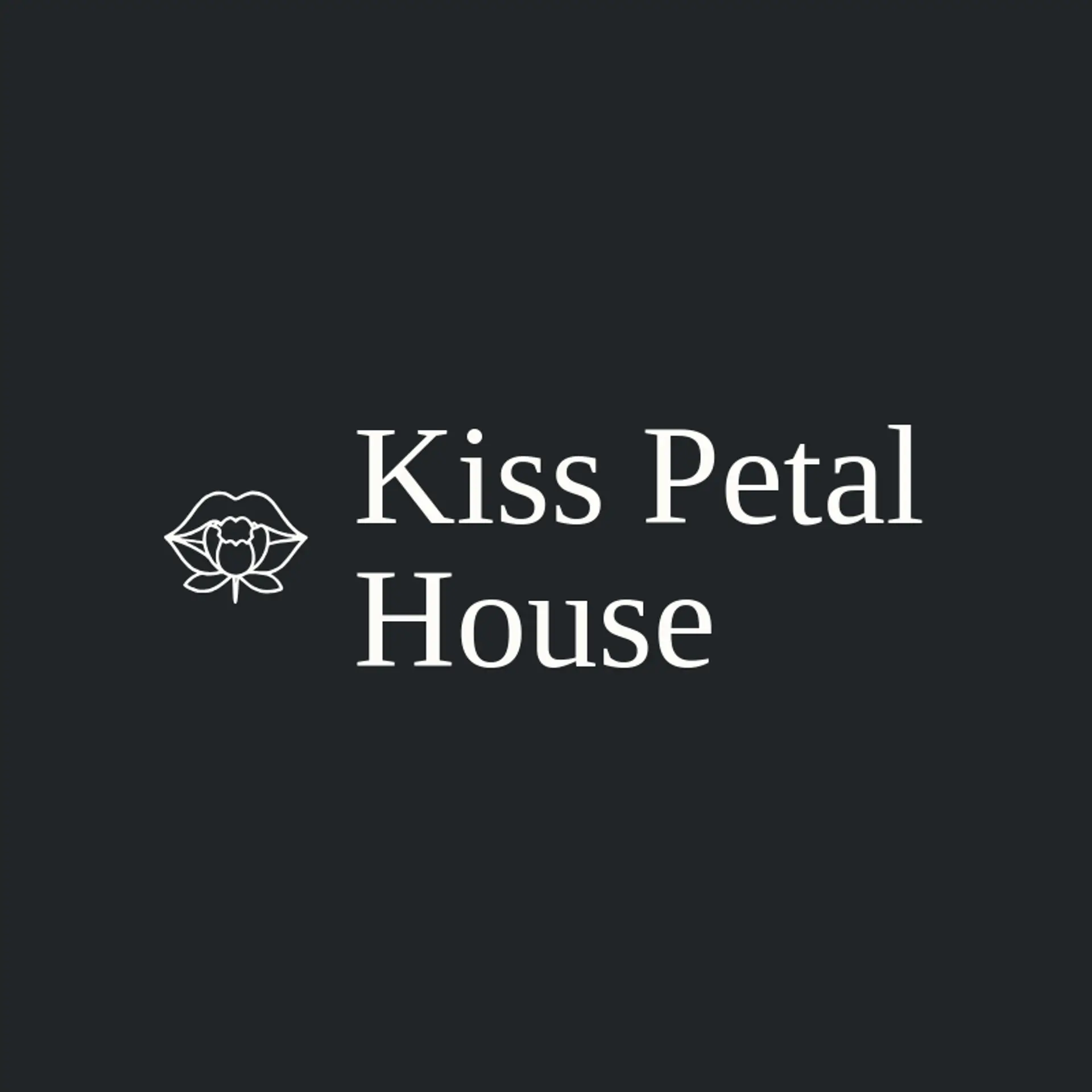 Kiss Petal House logo for kiss