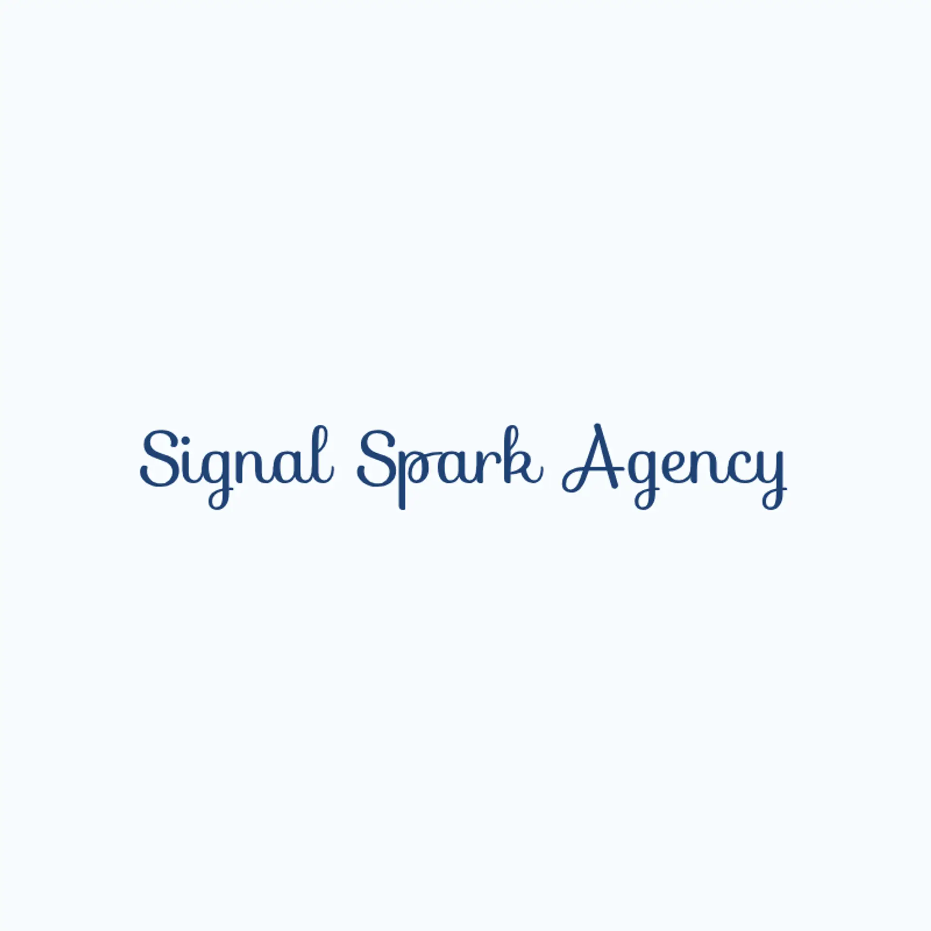 Signal Spark Agency logo for marketing agency