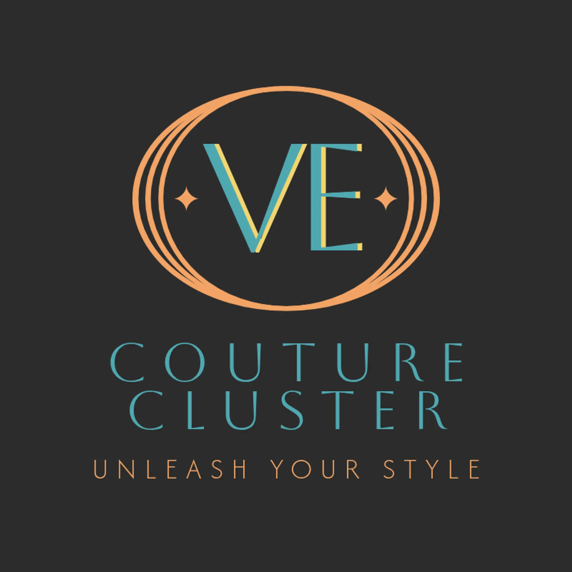 Couture Cluster logo for creative fashion