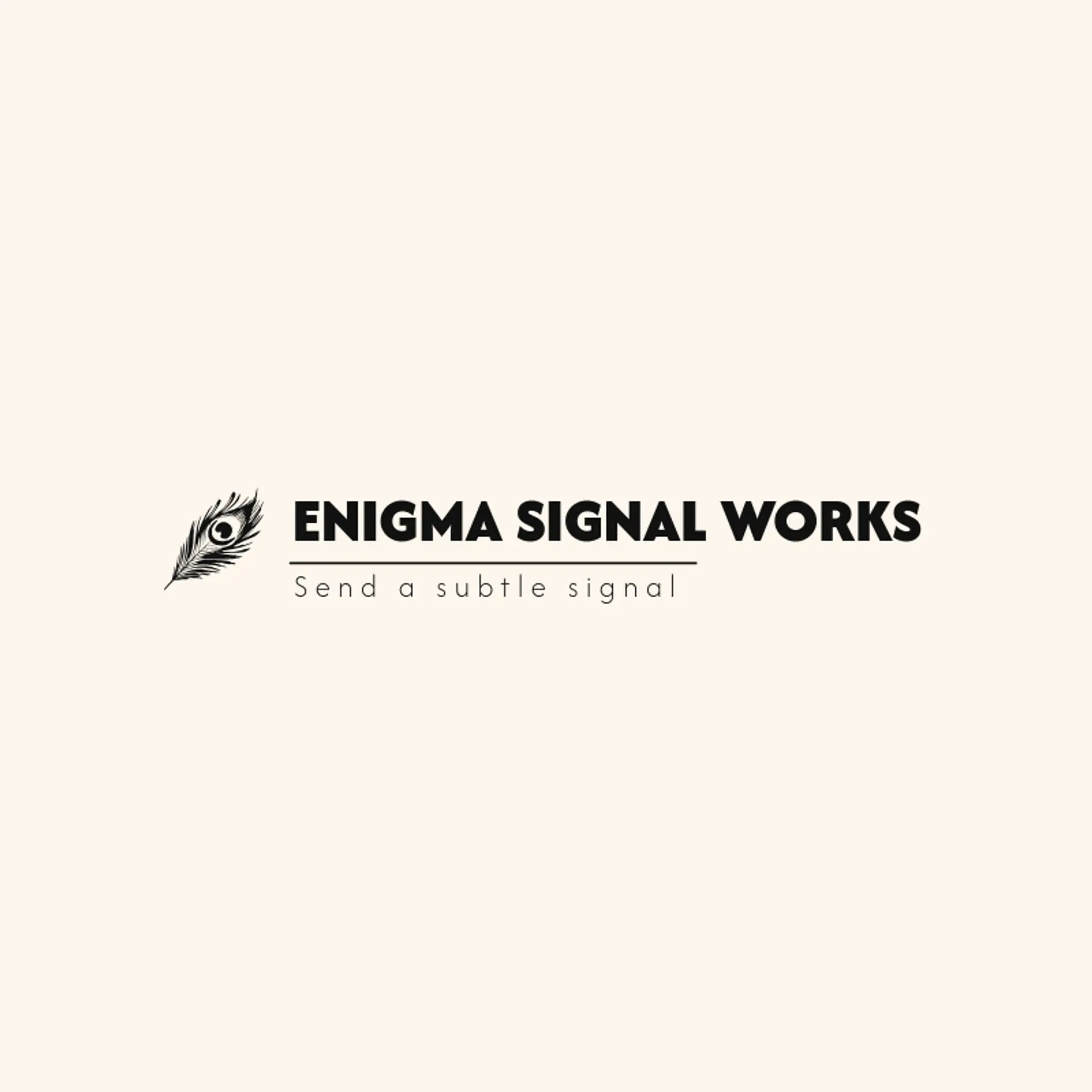 Enigma Signal Works logo for illuminati