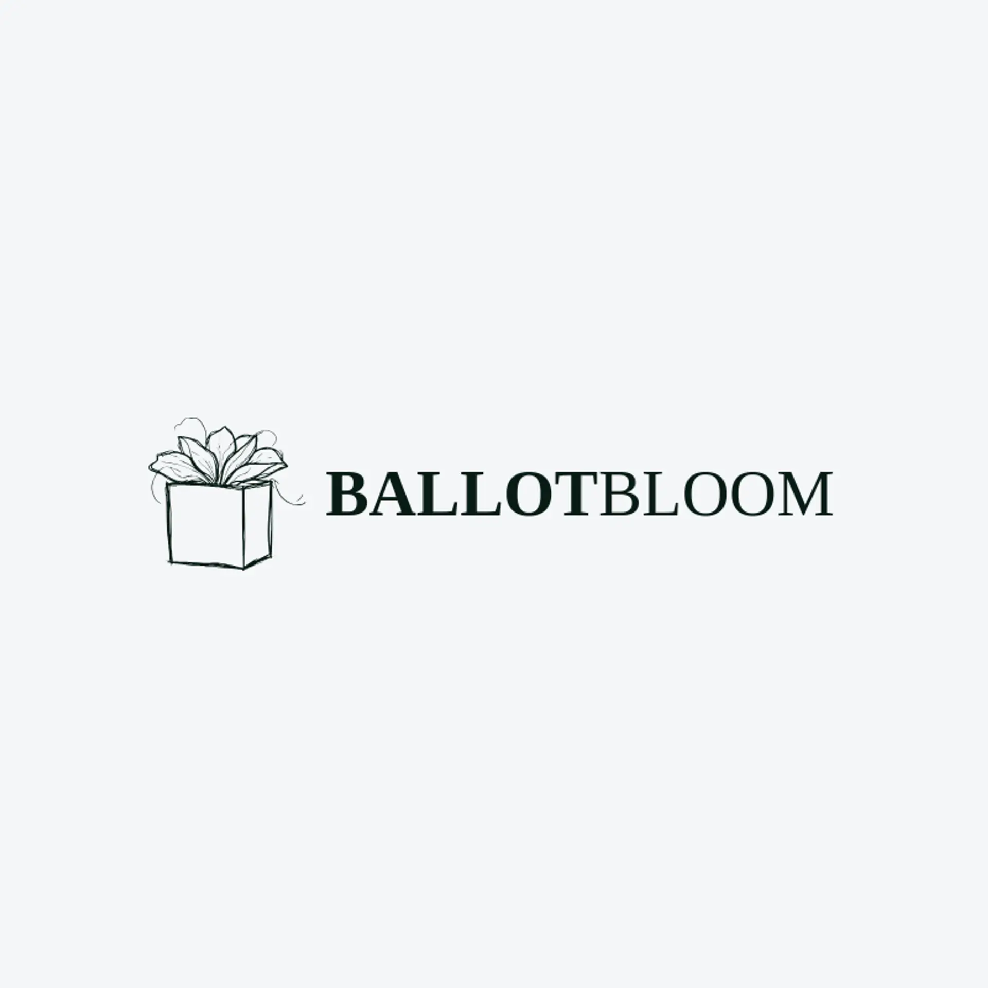 Ballot Bloom logo for vote