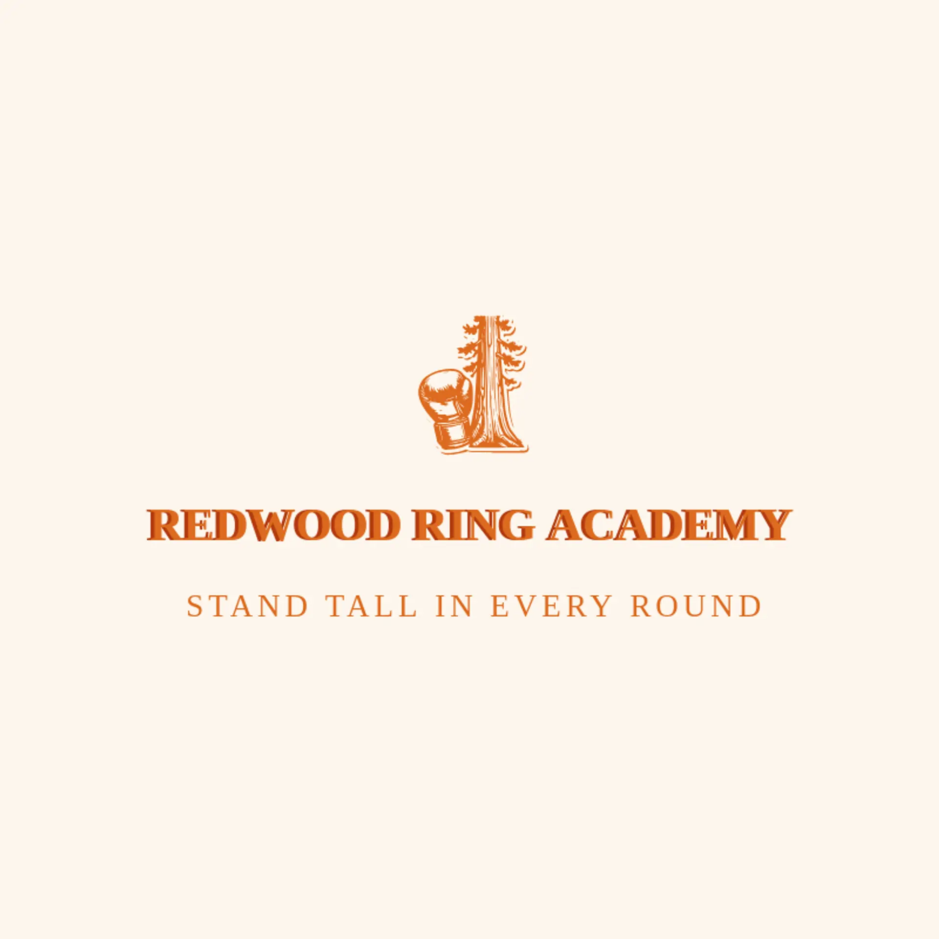 Redwood Ring Academy logo for fight