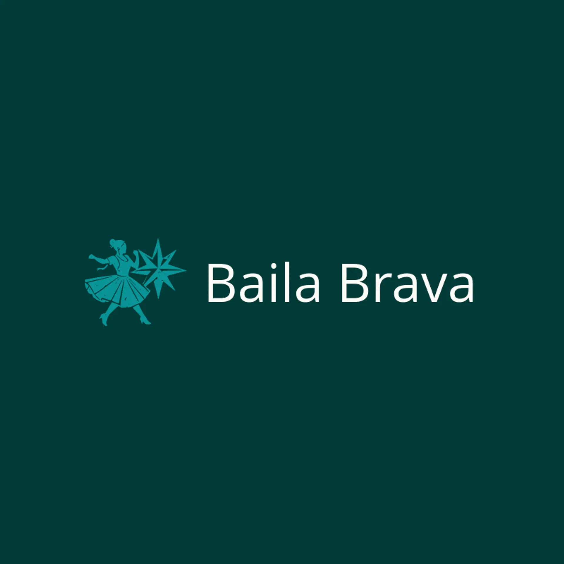 Baila Brava logo for salsa