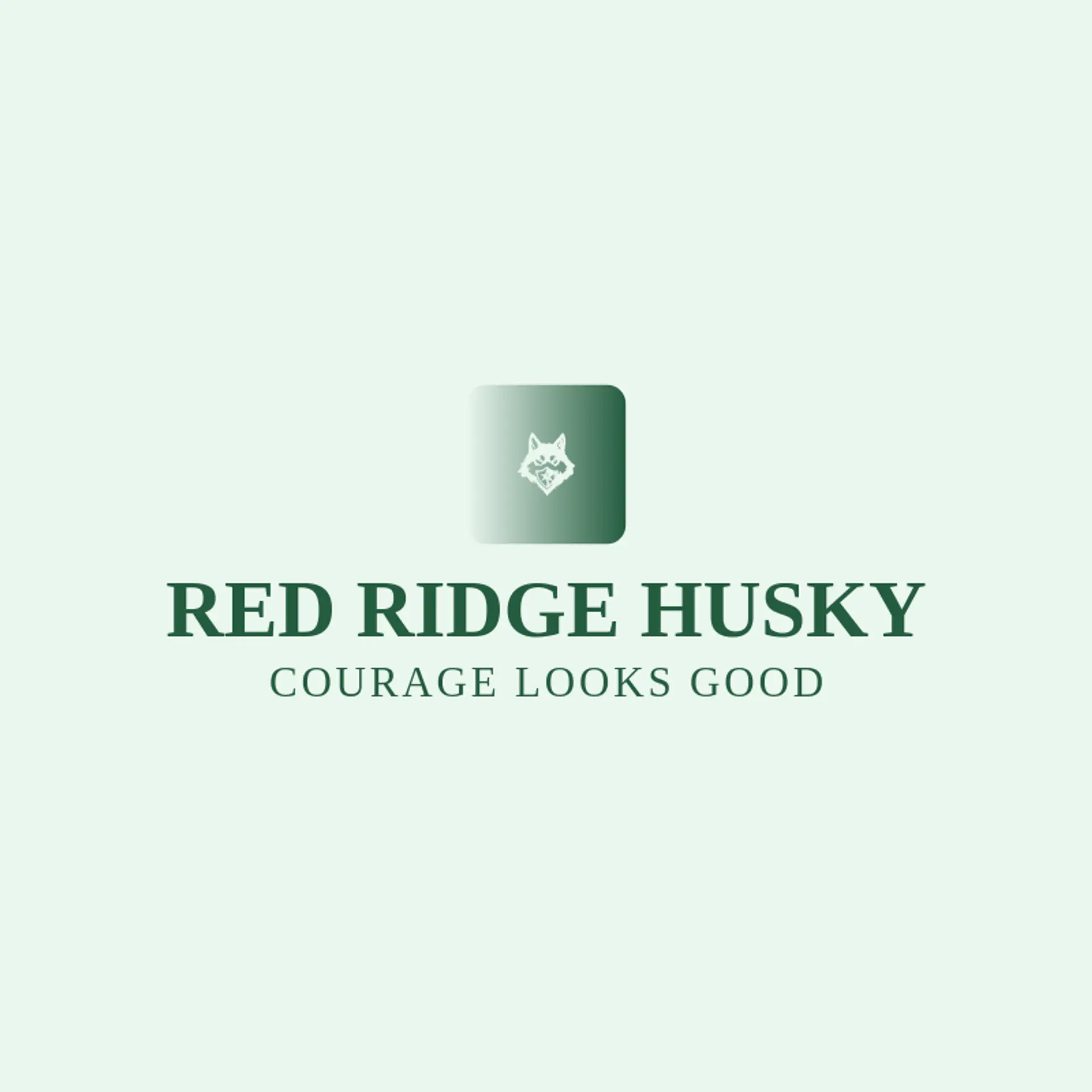 Red Ridge Husky logo for husky