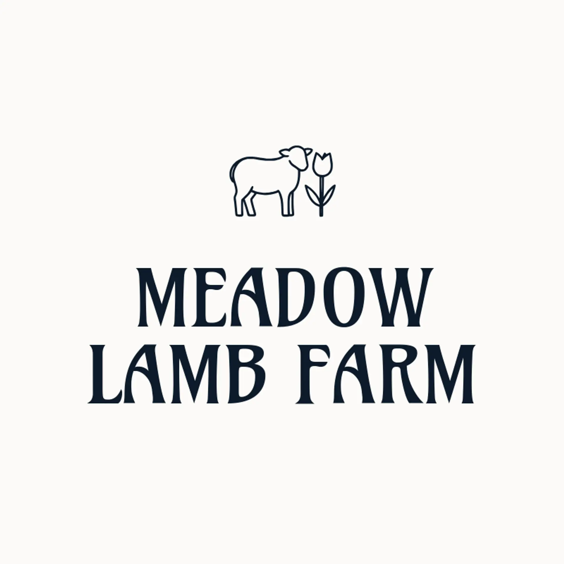 Meadow Lamb Farm logo for easter