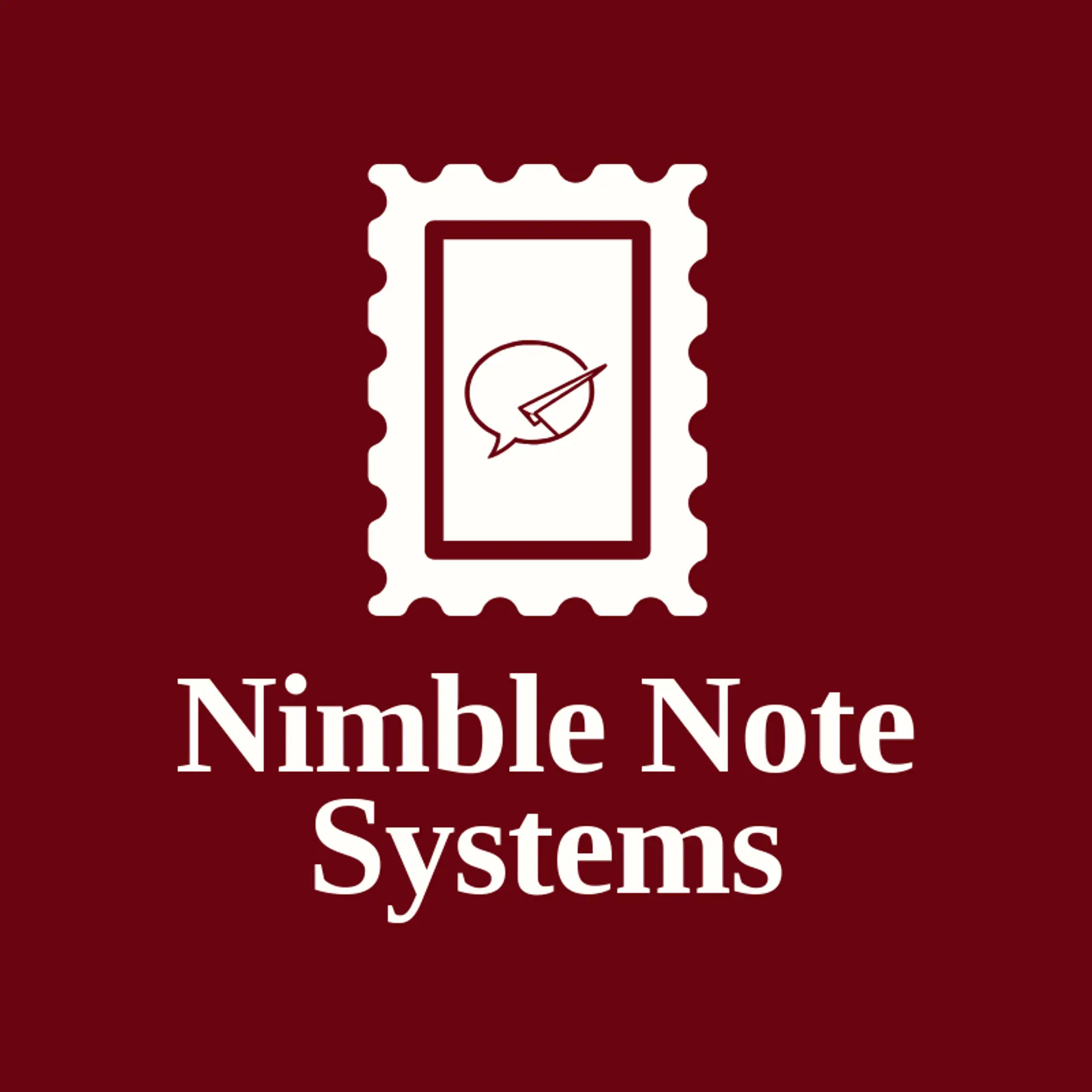 Nimble Note Systems logo for chatbot