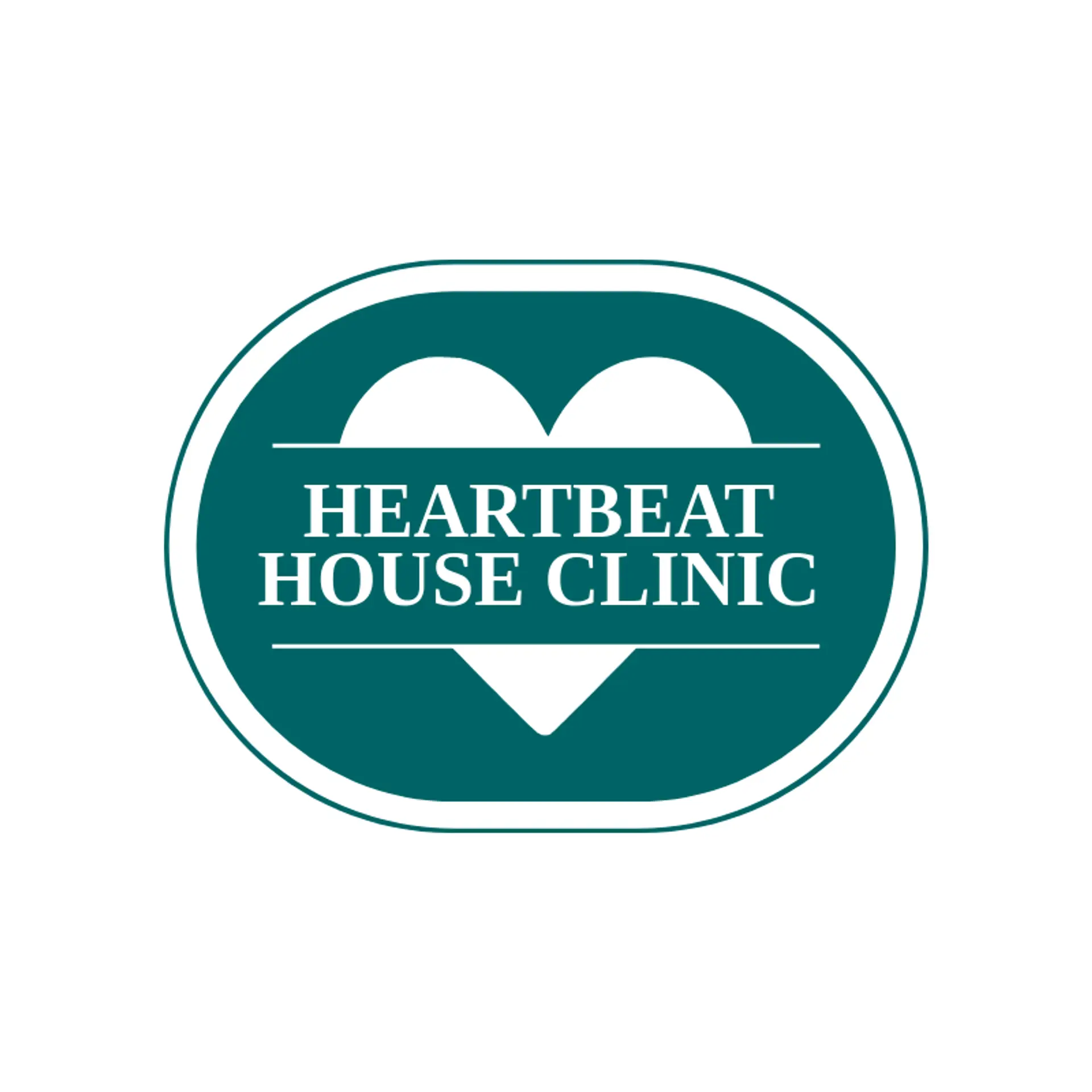 Heartbeat House Clinic logo for health care