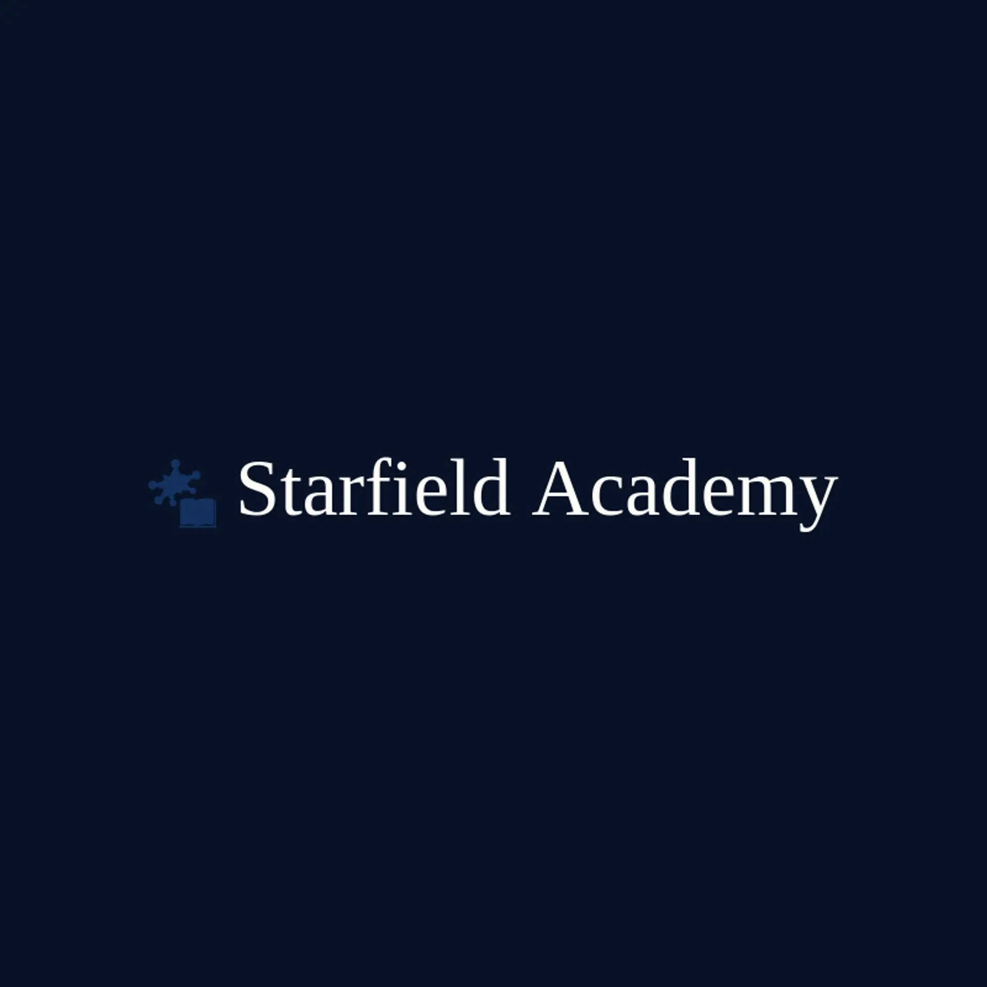 Starfield Academy logo for constellation