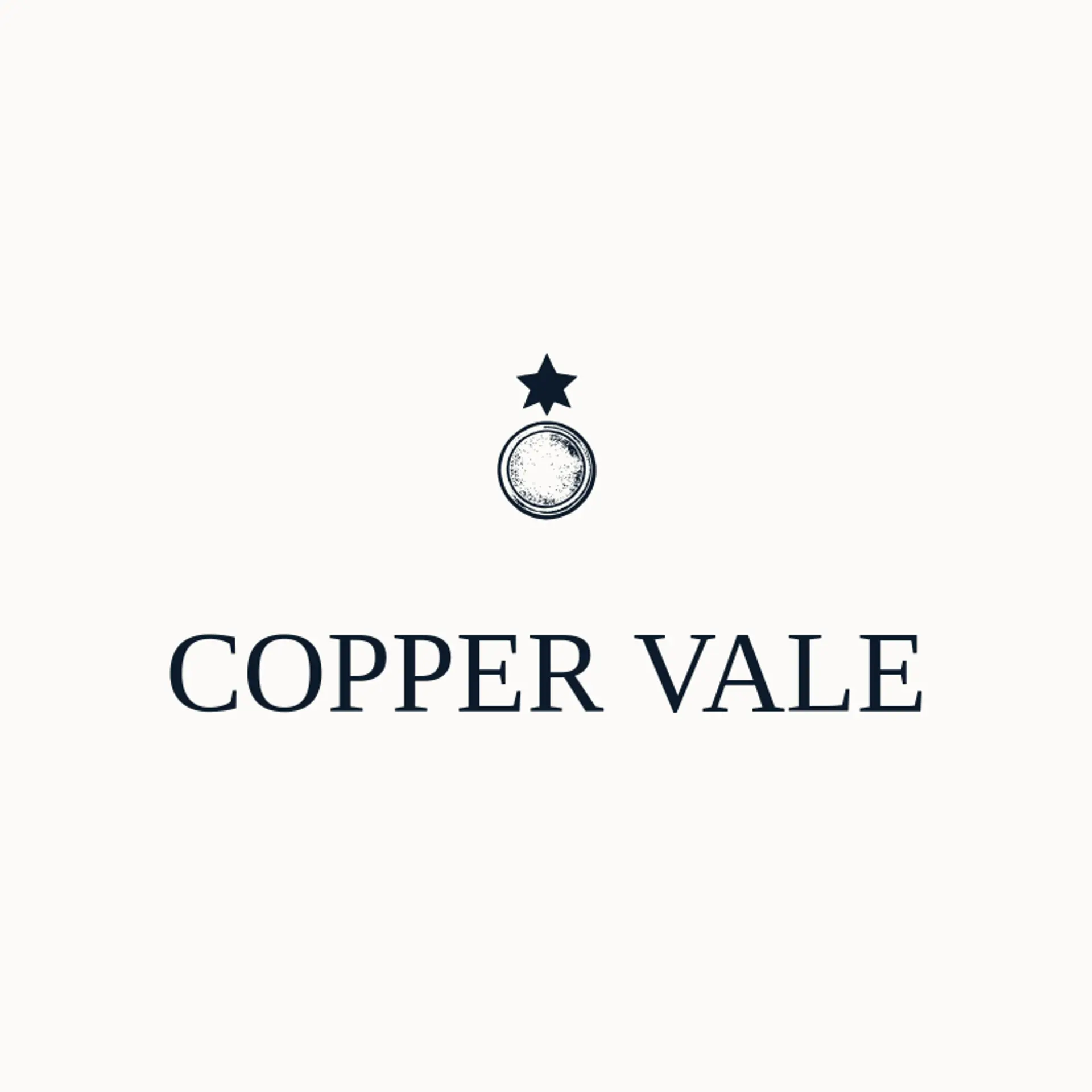 Copper Vale logo for fintech