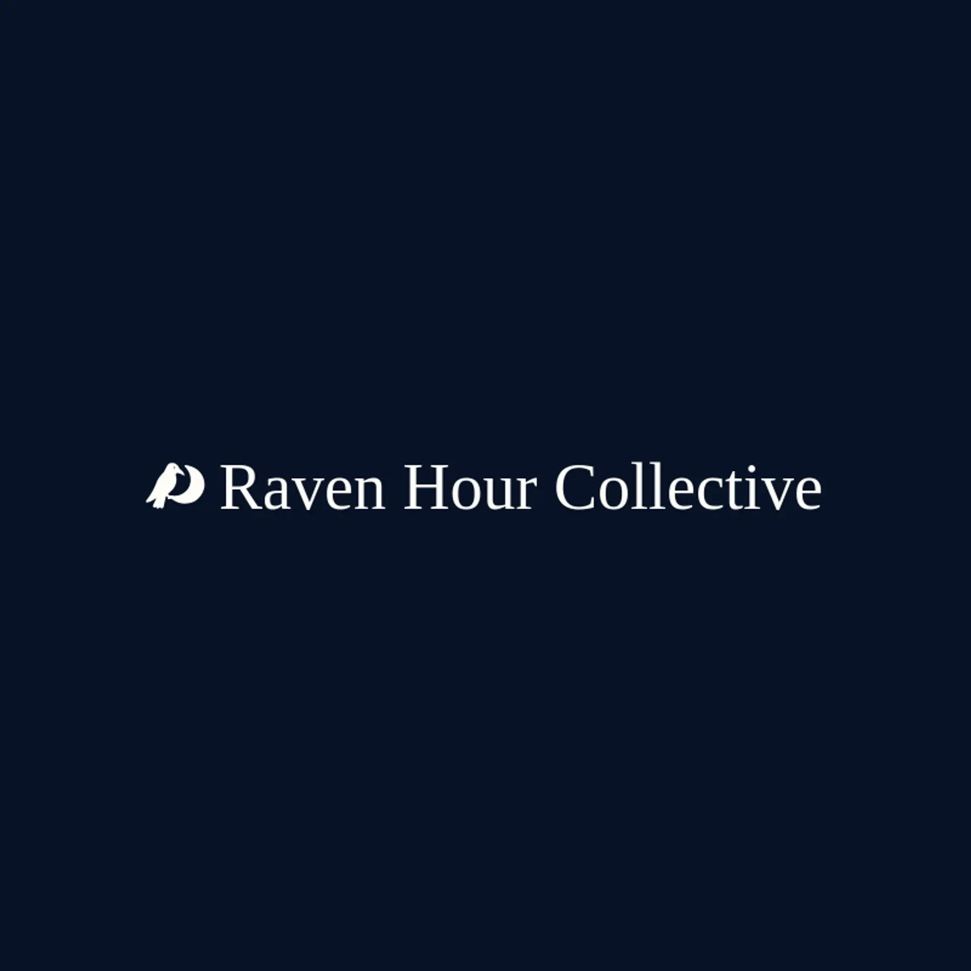 Raven Hour Collective logo for grim reaper