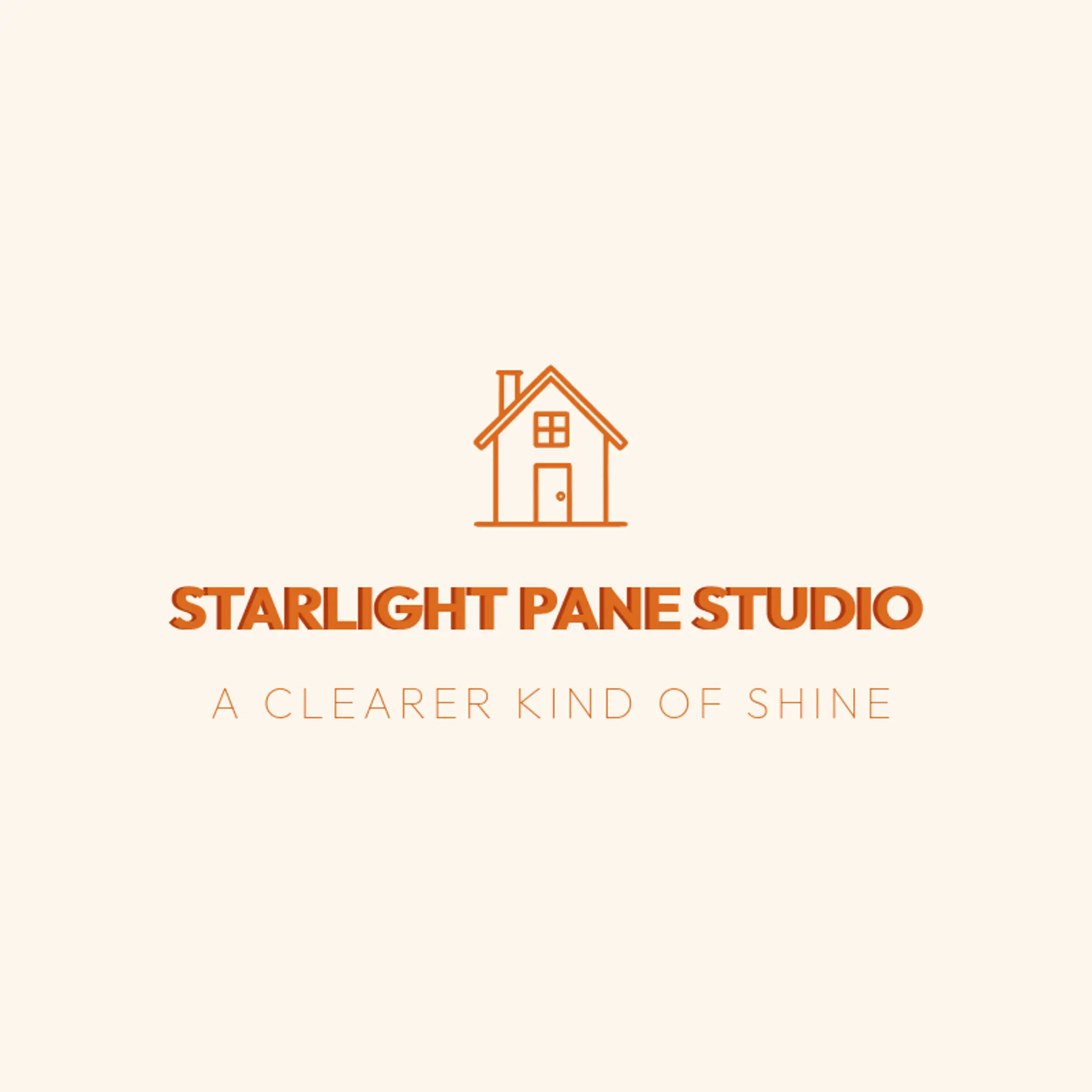 Starlight Pane Studio logo for window